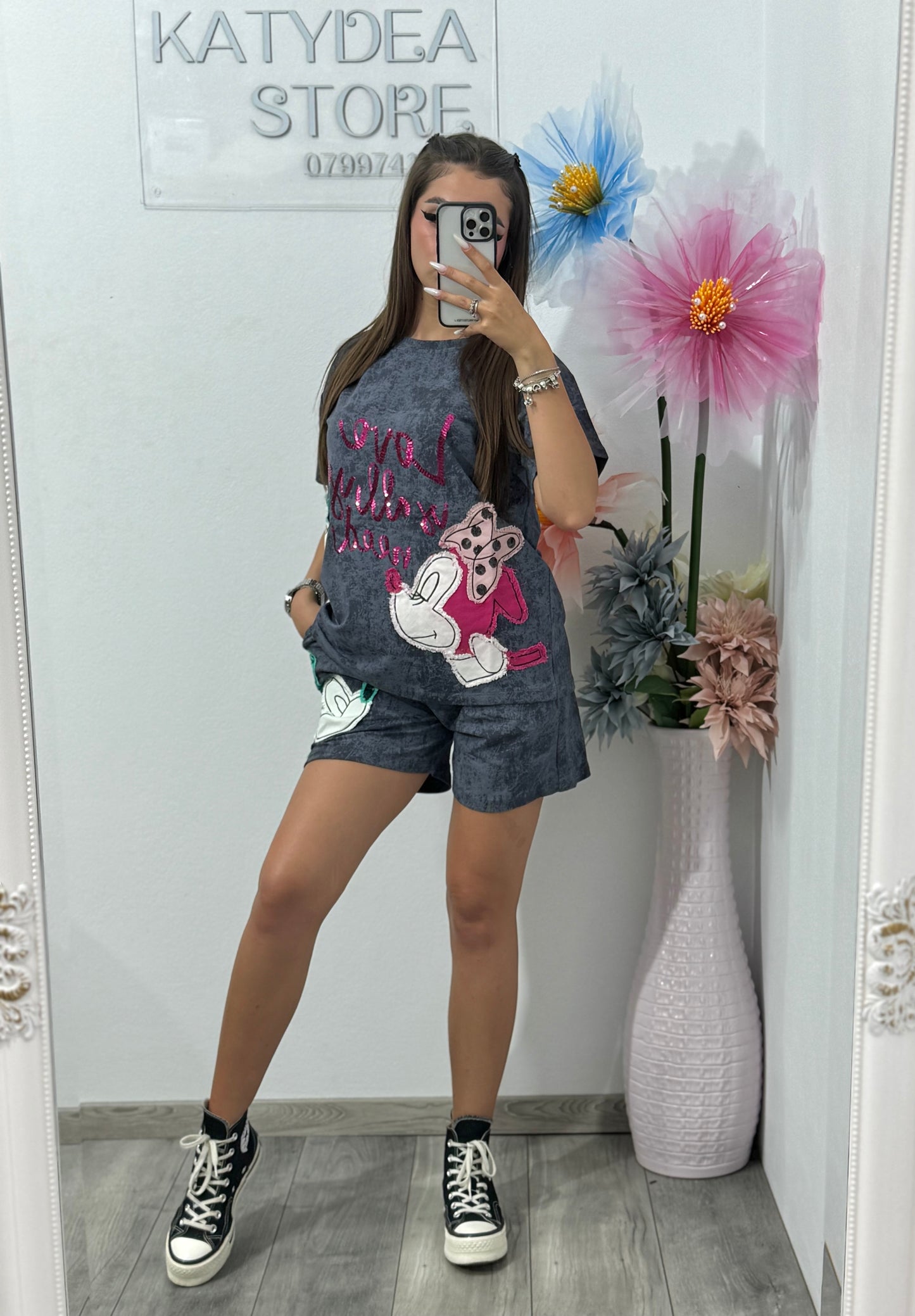 Compleu Miky Grey