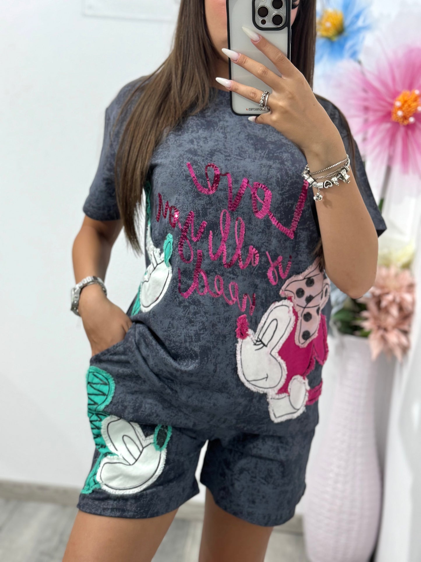 Compleu Miky Grey