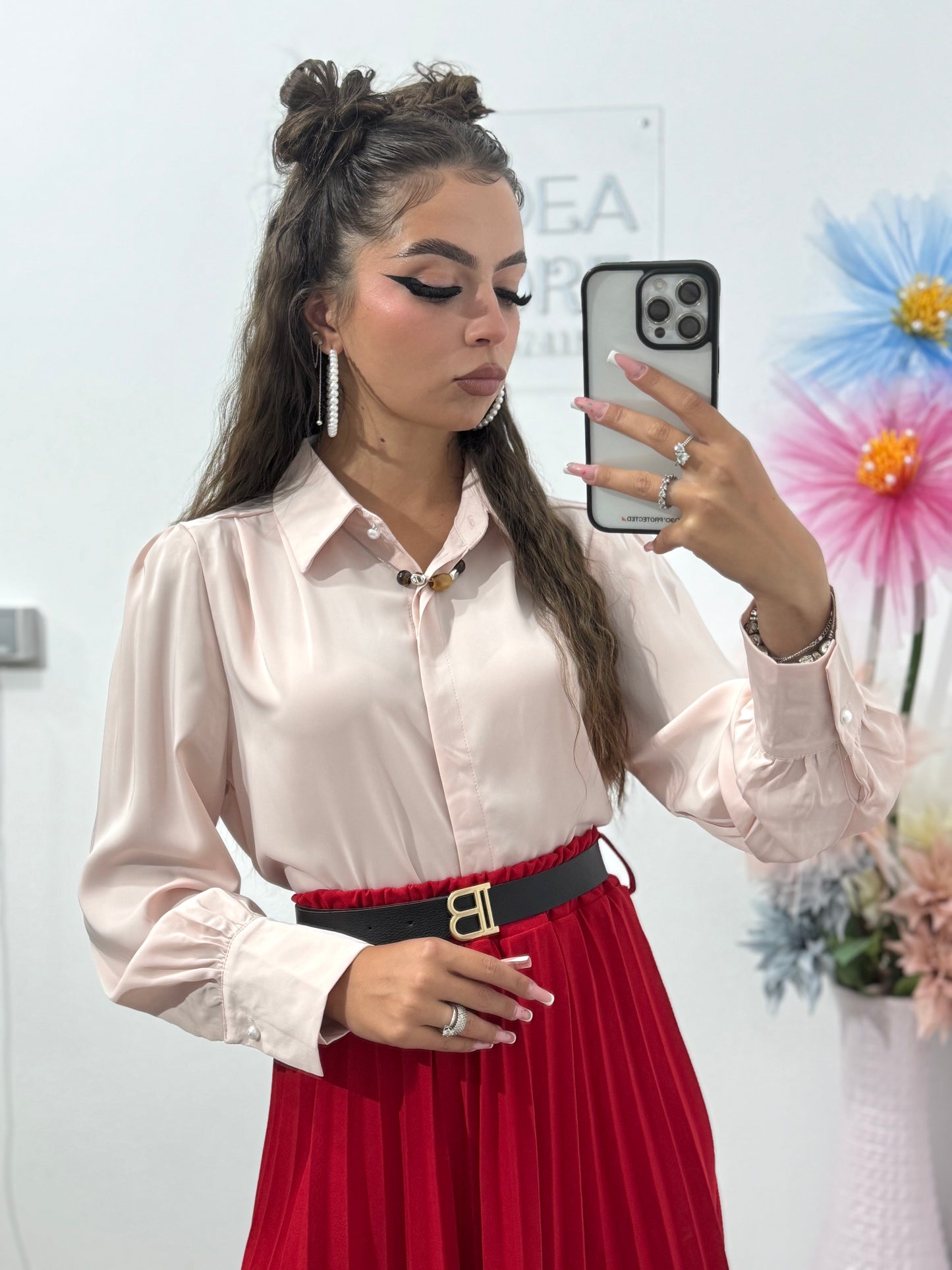 Cămașă damă satinata Alice