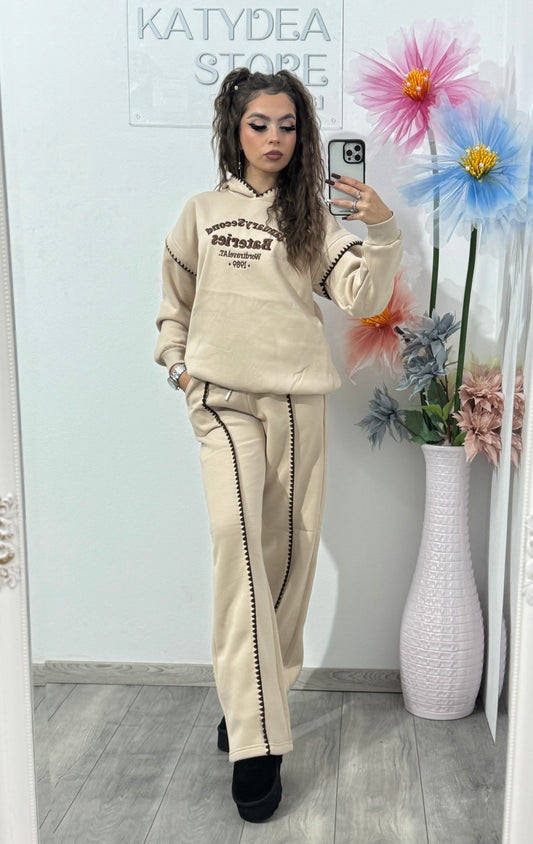 Trening Casual „January Second Batteries” – Set Hanorac + Pantaloni