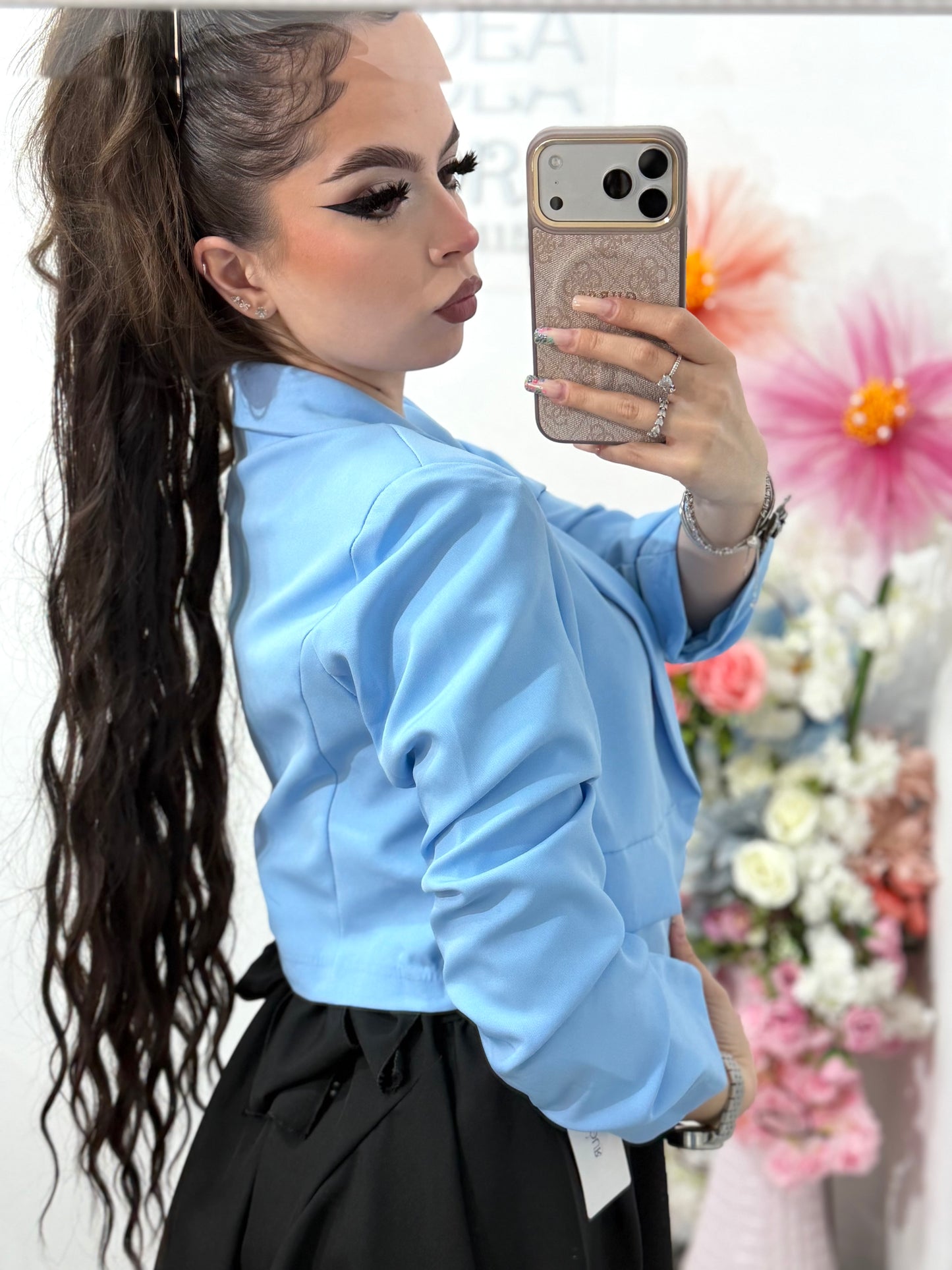 Sacou elegant blue MONIK