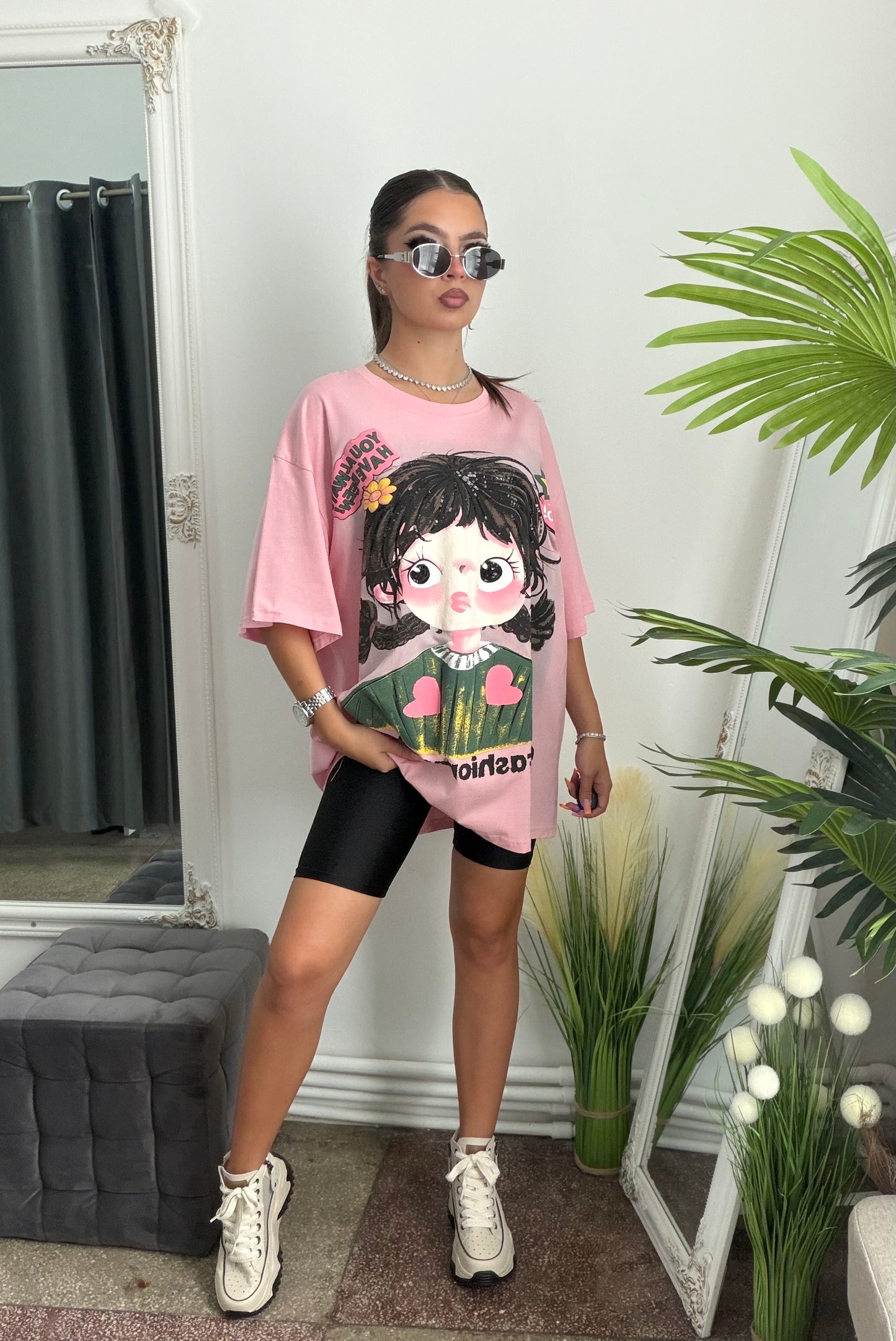 Tricou roz LOLYPOP