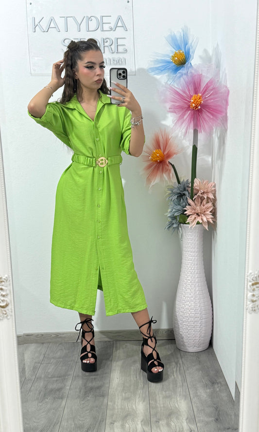 Rochie tip cămașă BeBe