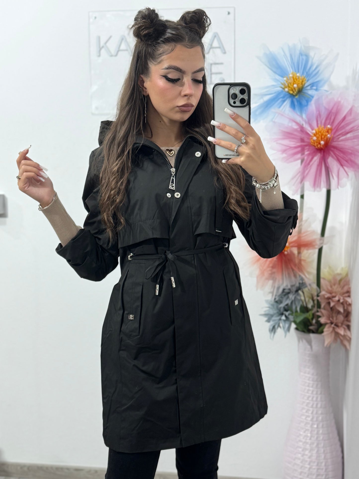 Trench din fâș negru Anelis