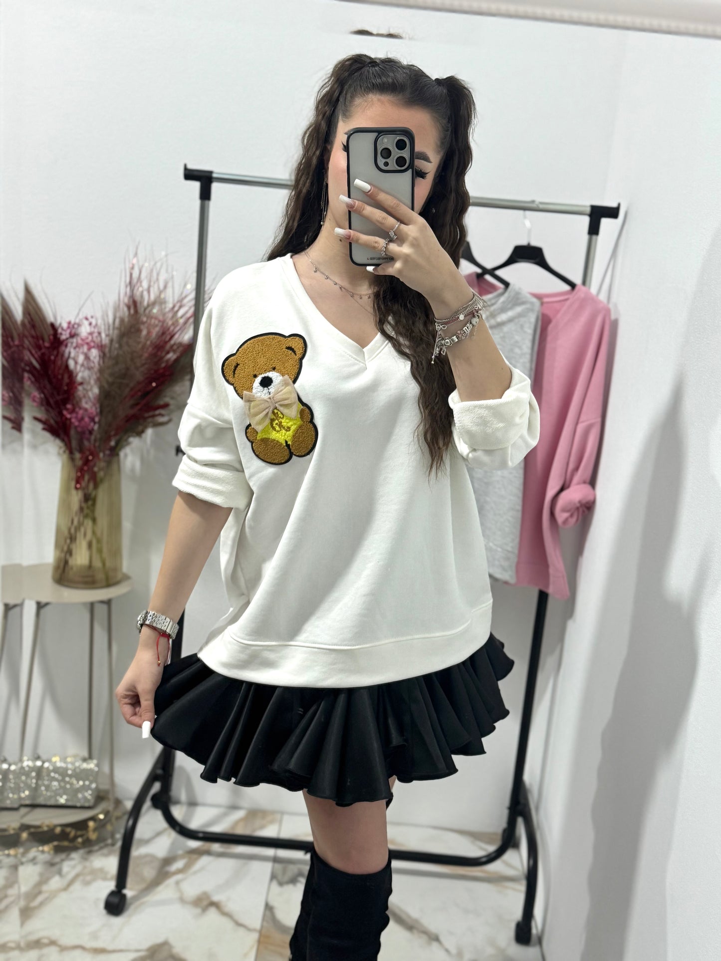 Bluza în anchior Teddy