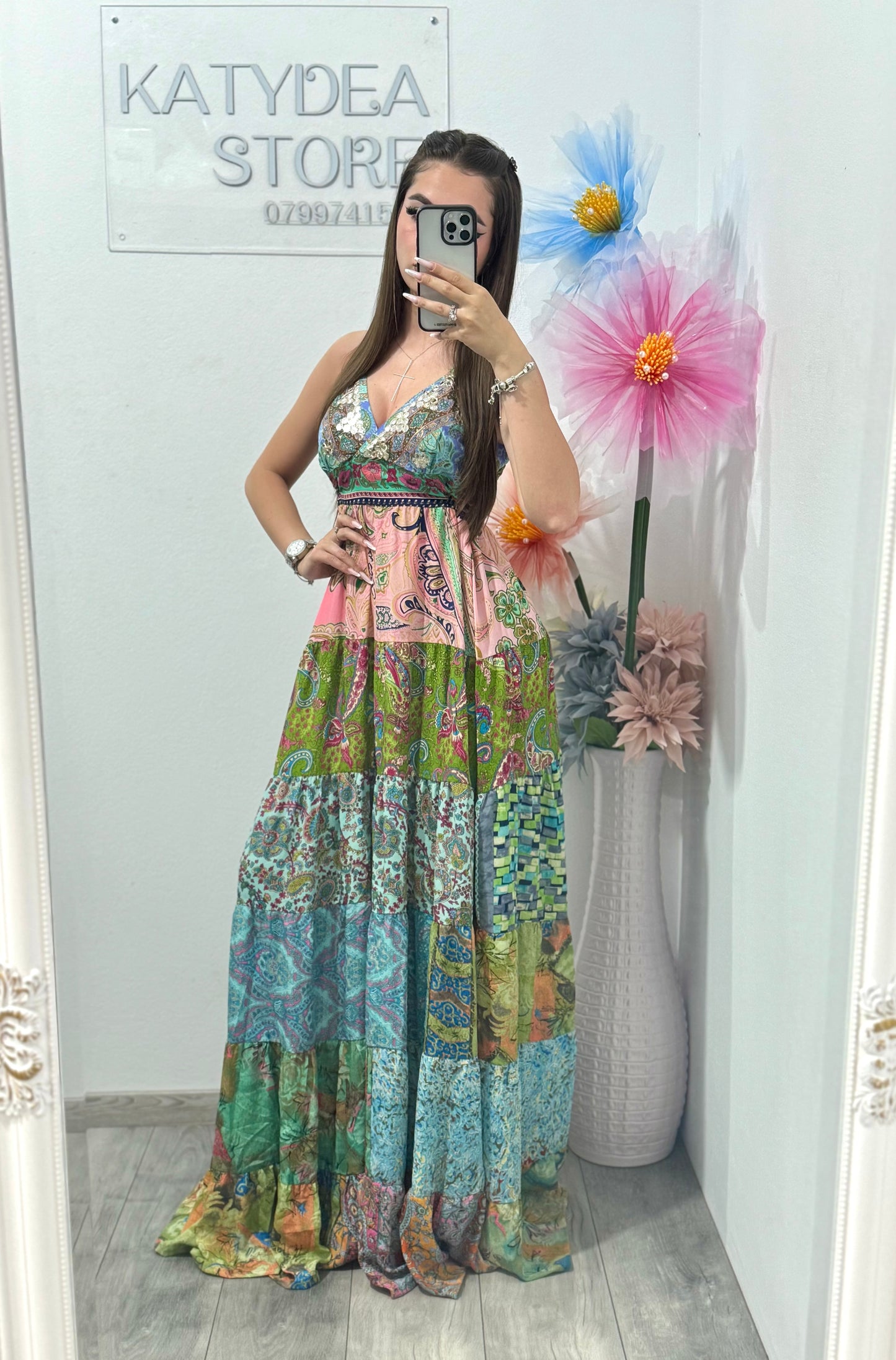 Rochie cu imprimeu Klara