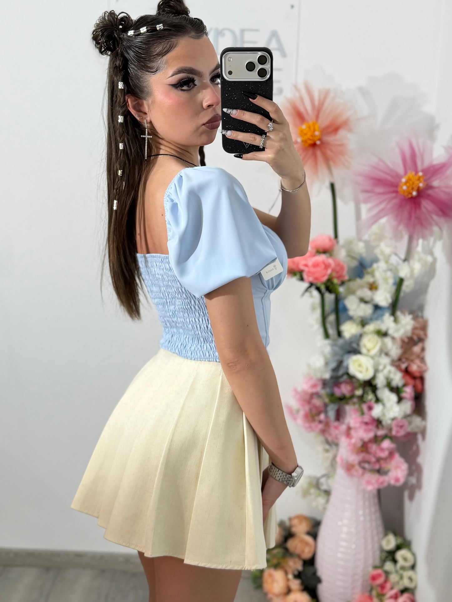 Top bleu BEAUTY