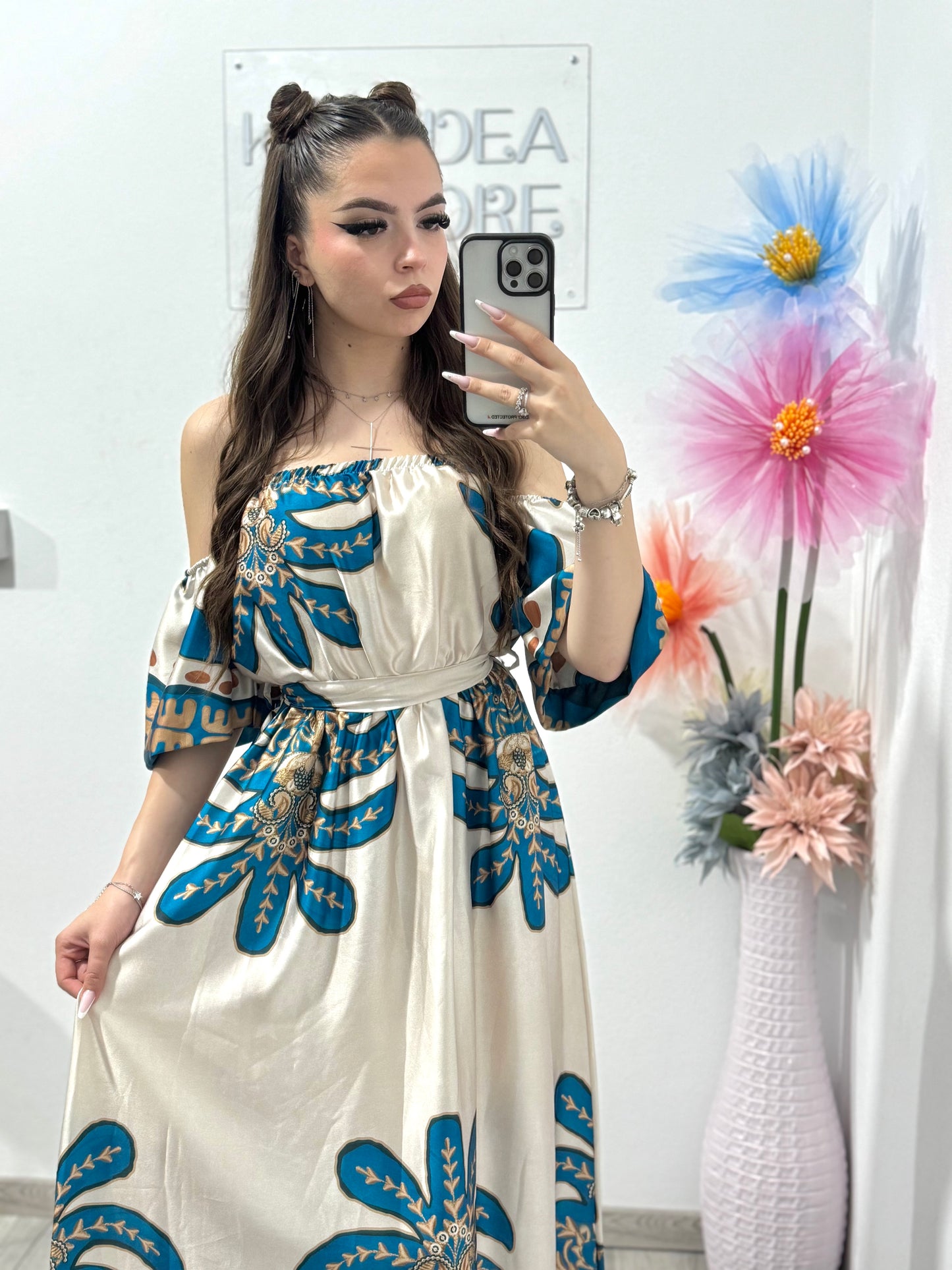 Rochie cu imprimeu Chloe
