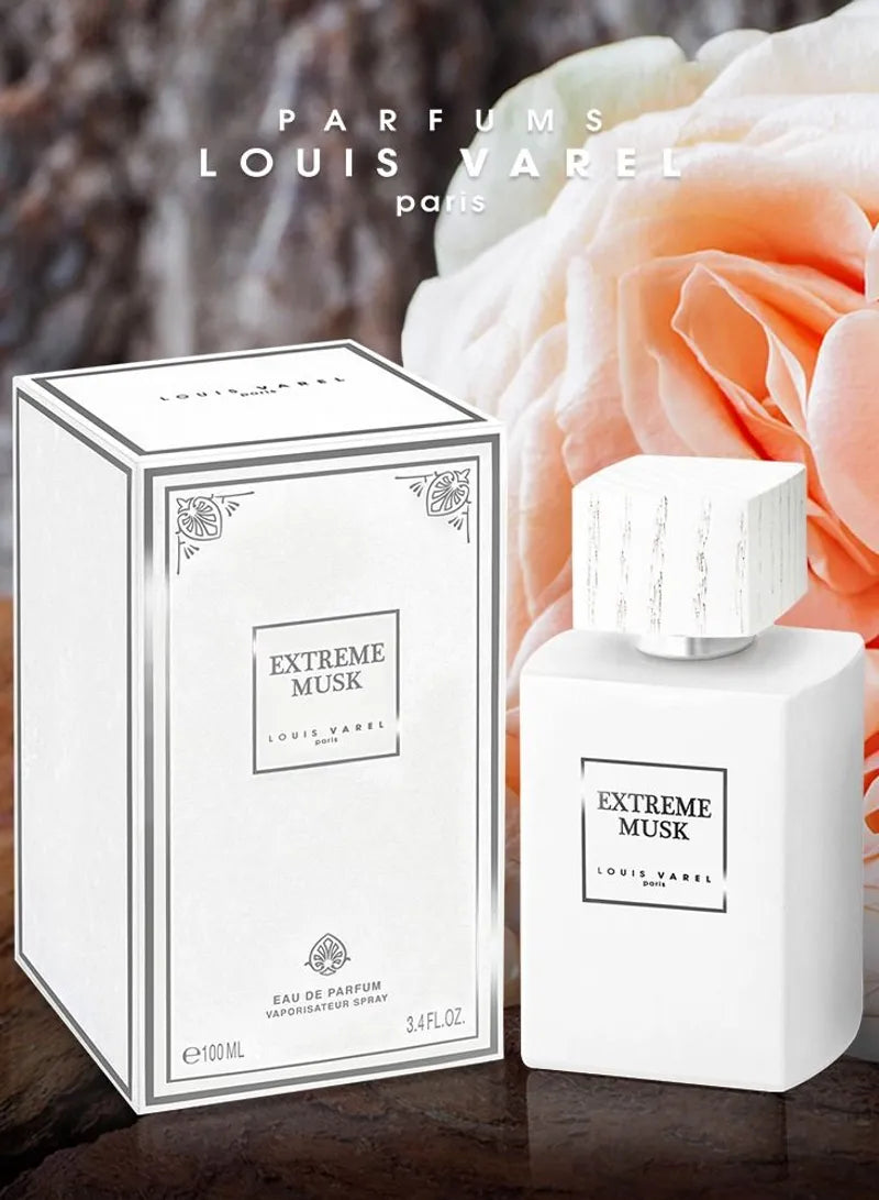 Extreme Musk, Apa de parfum ,Louis Varel, Unisex - 100ml