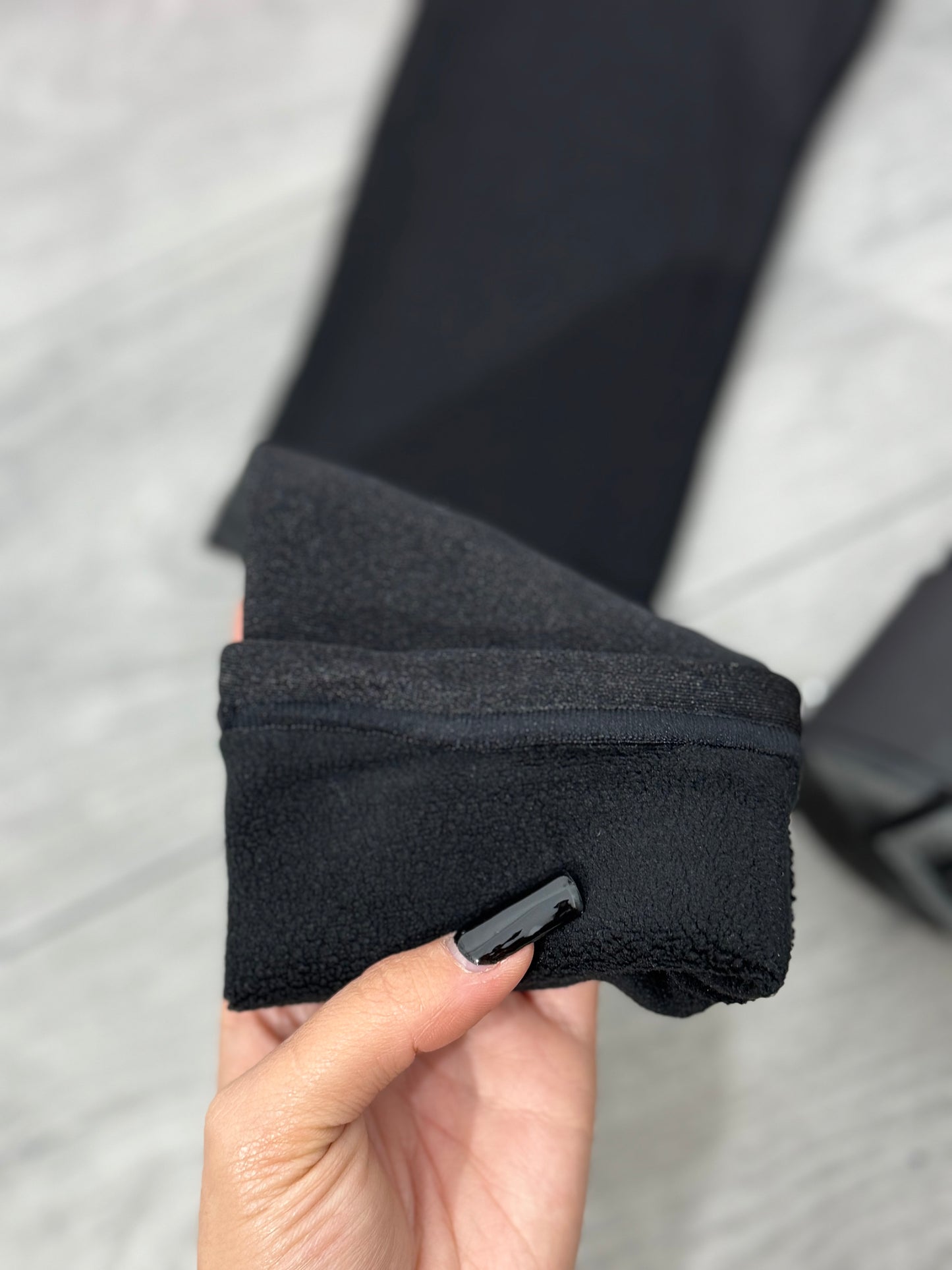 Colanți lucioși cu blăniță Delia