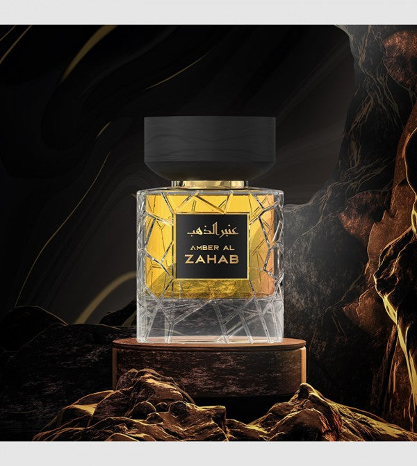 Apa de parfum Nylaa Amber Al Zahab, Unisex, 100 ml