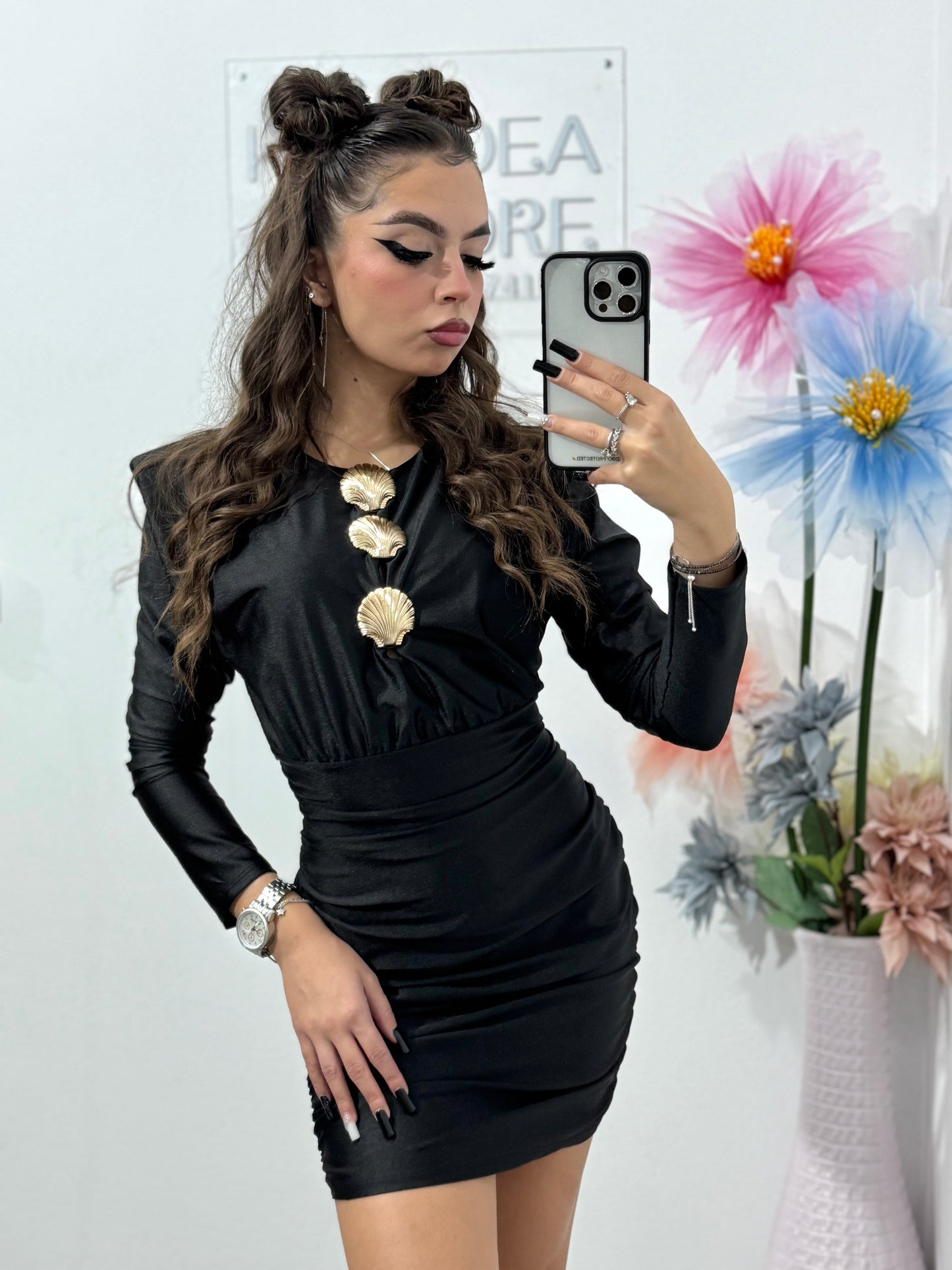 Rochie neagră Ella