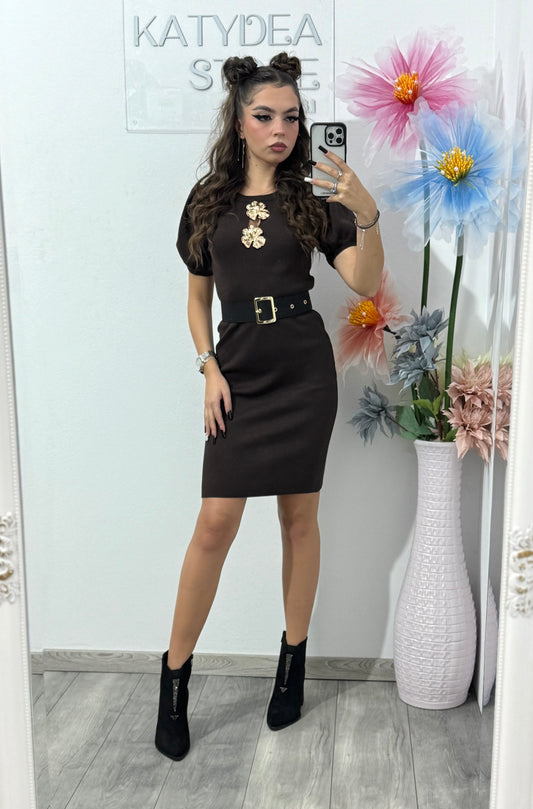 Rochie din tricot Flower