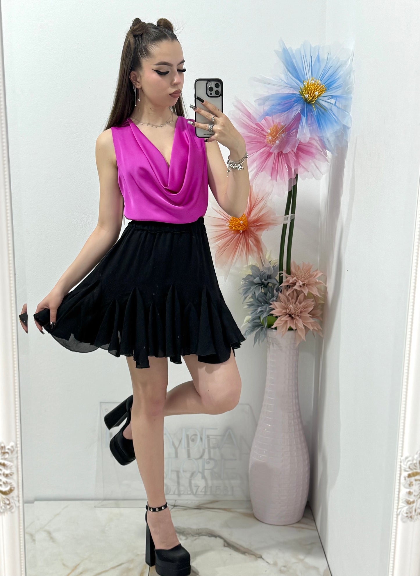 Maieu Chainz din satin