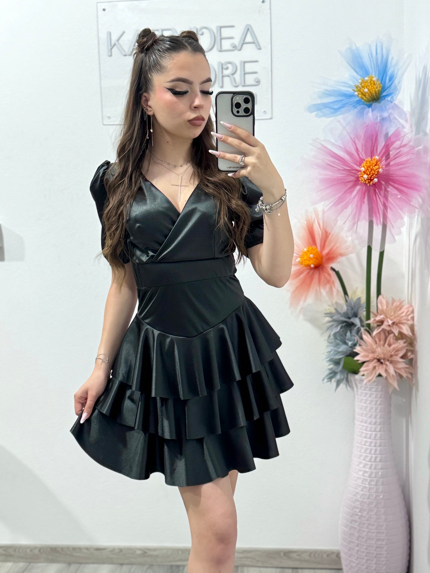 Rochie elegantă Sofia neagră