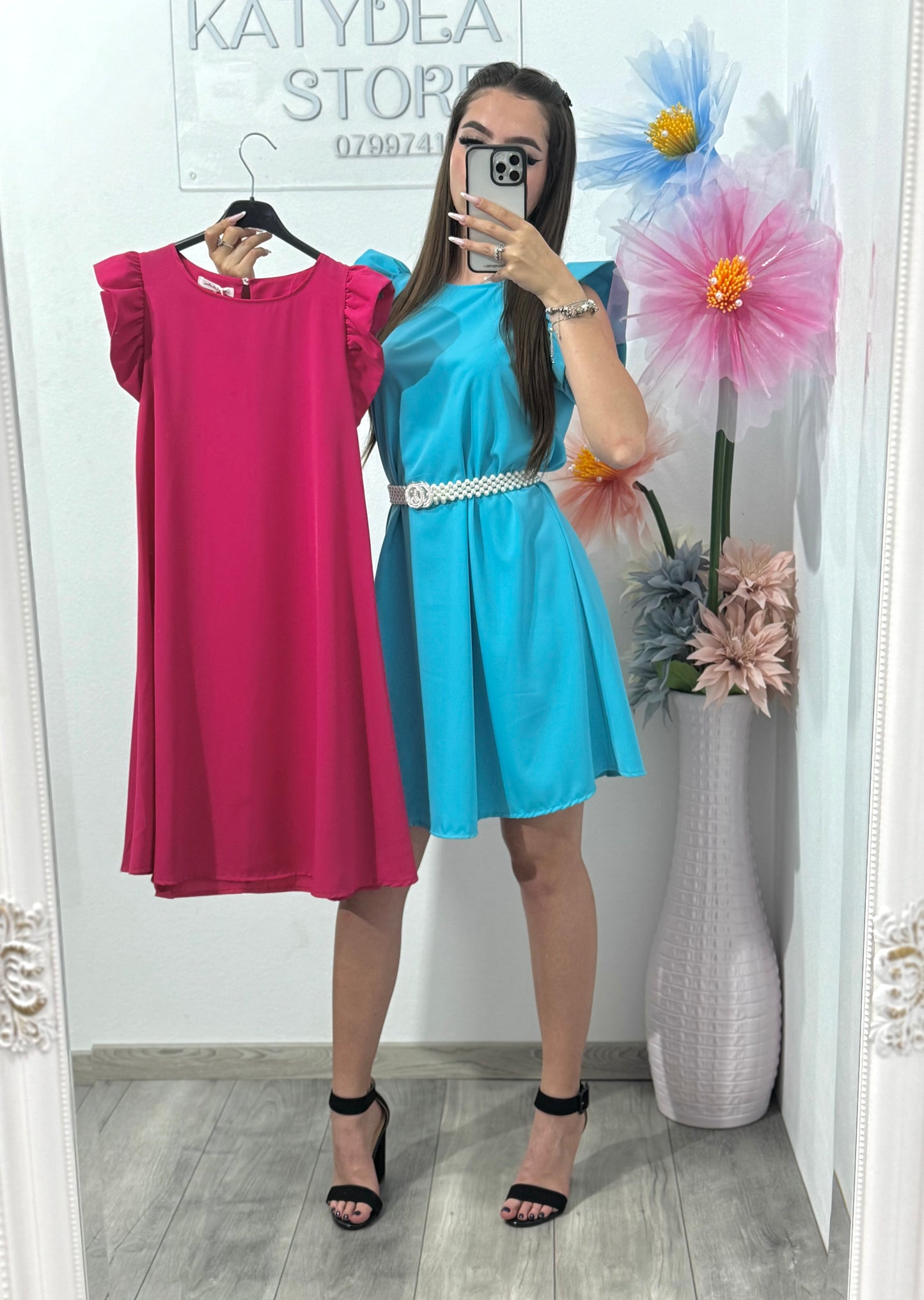Rochie tip A diverse culori Annais