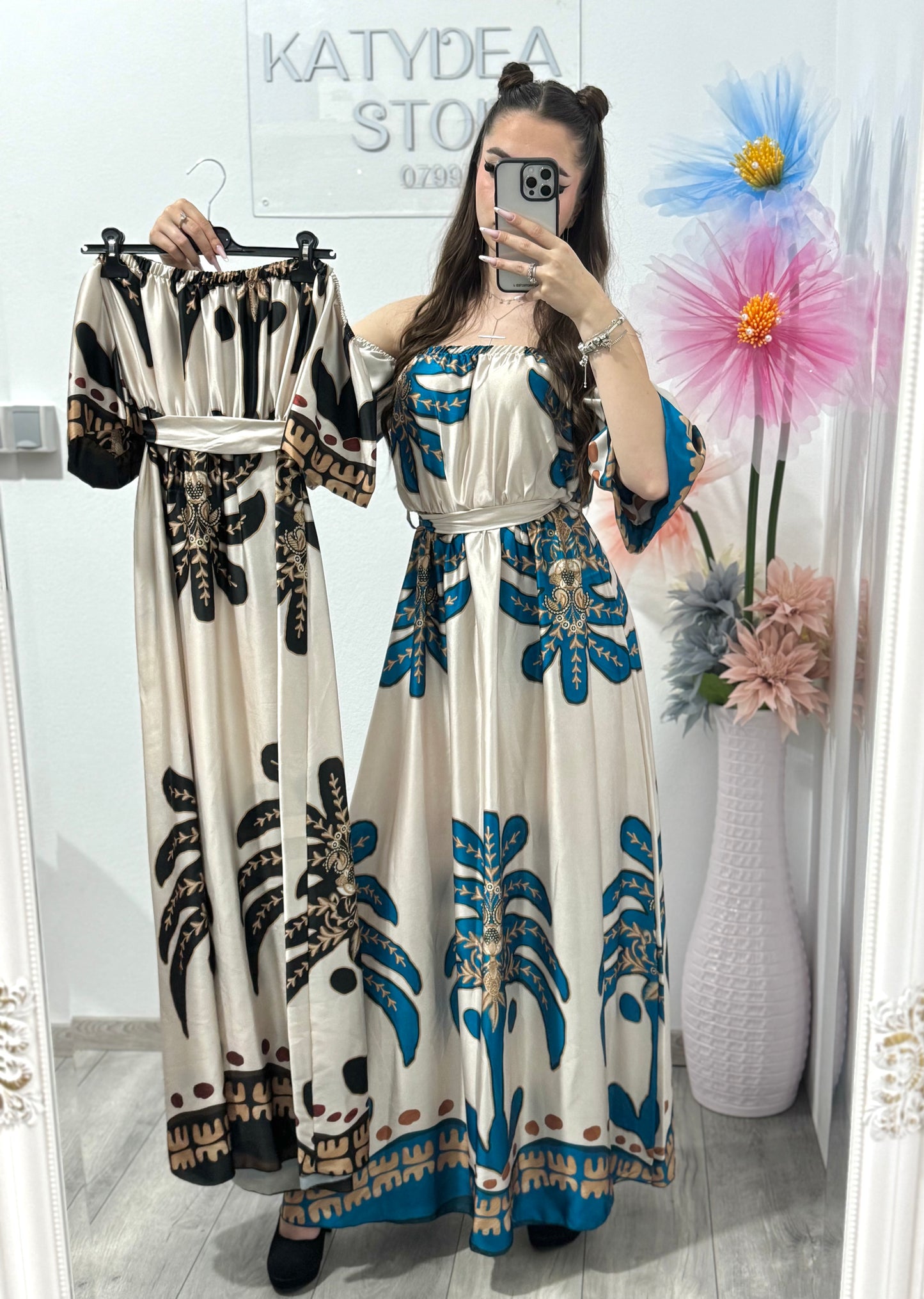 Rochie cu imprimeu Chloe