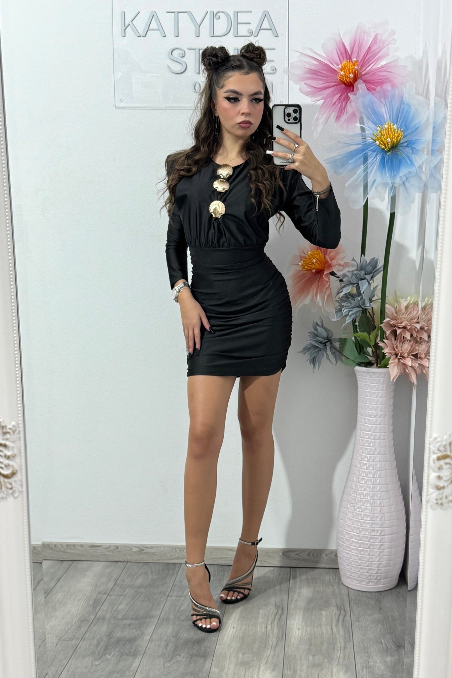 Rochie neagră Ella