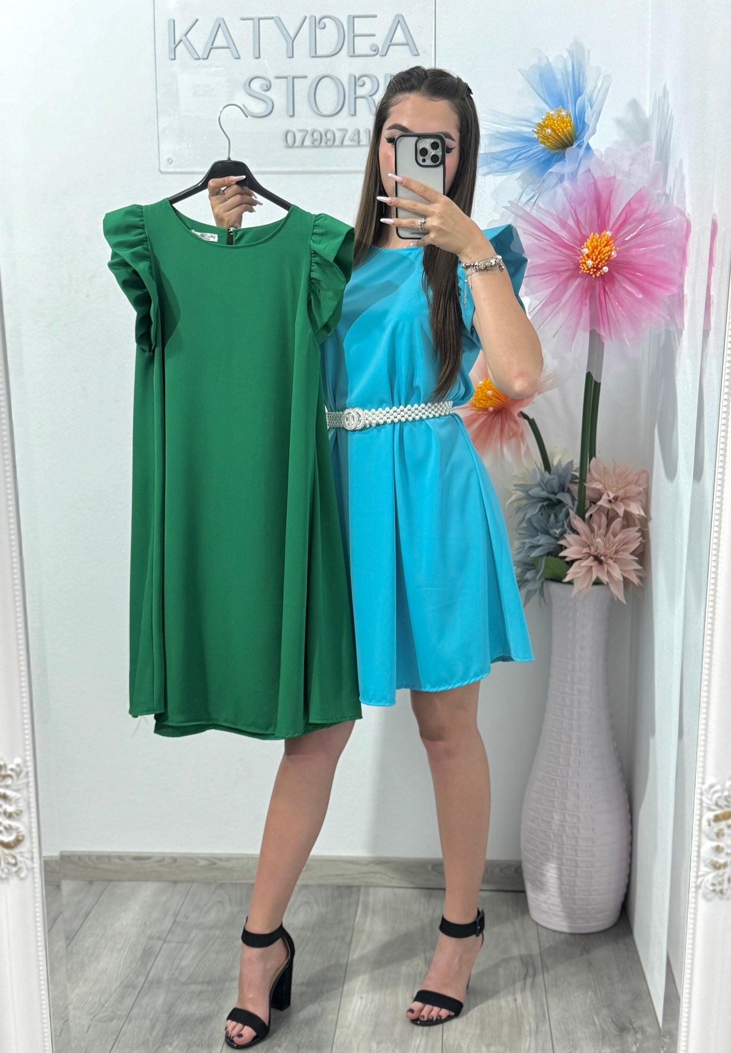 Rochie tip A diverse culori Annais