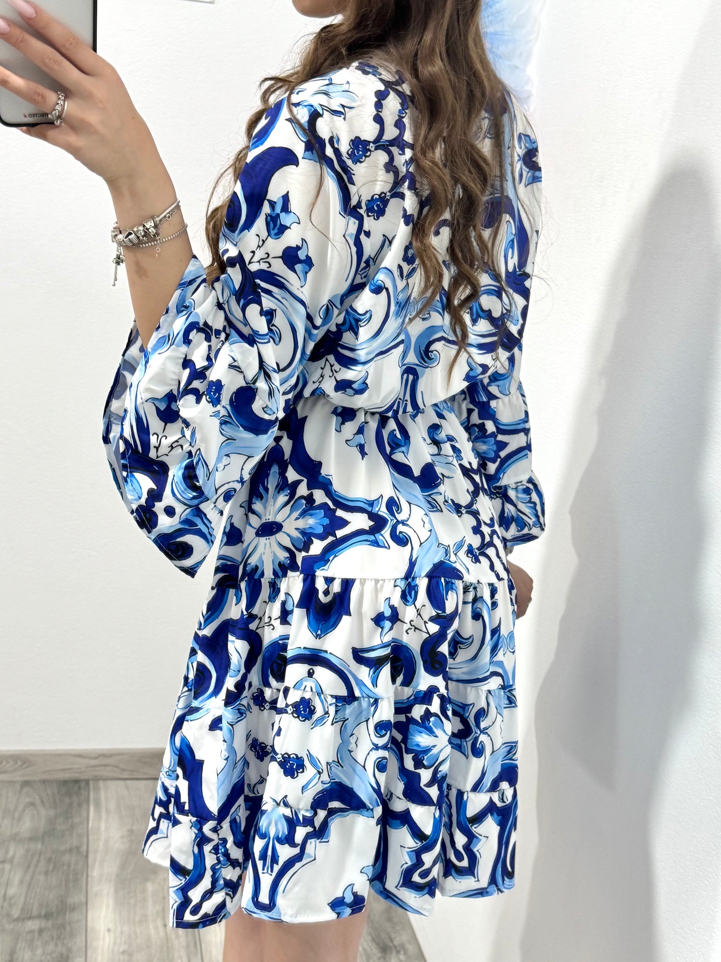 Rochie casual albastră Maya