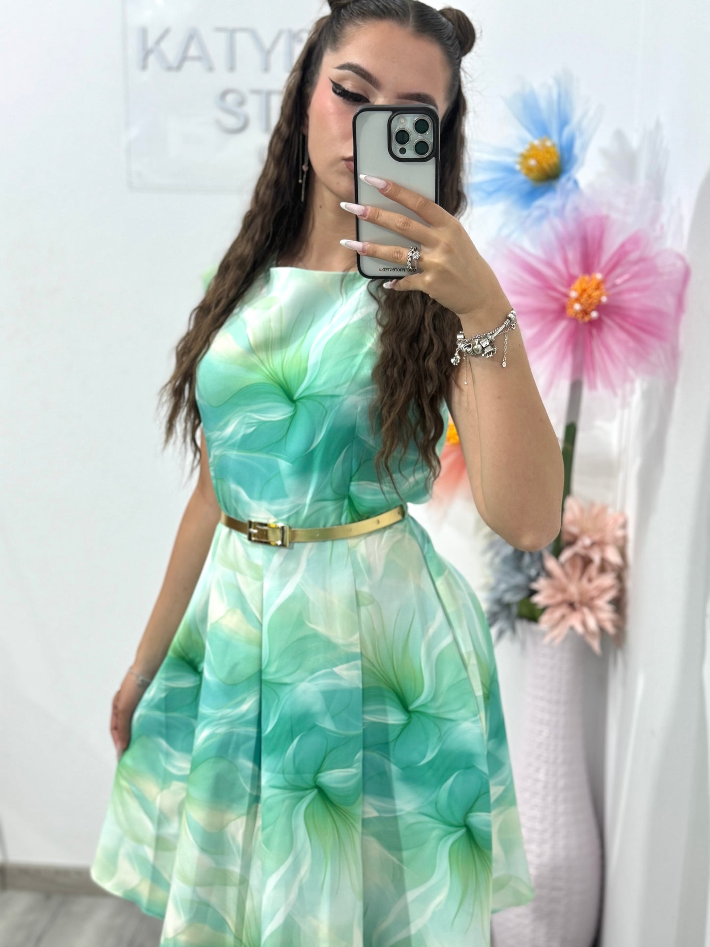 Rochie cu imprimeu Maria