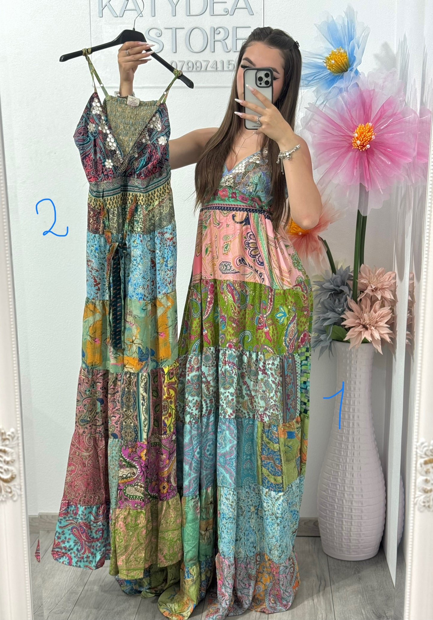 Rochie cu imprimeu Klara