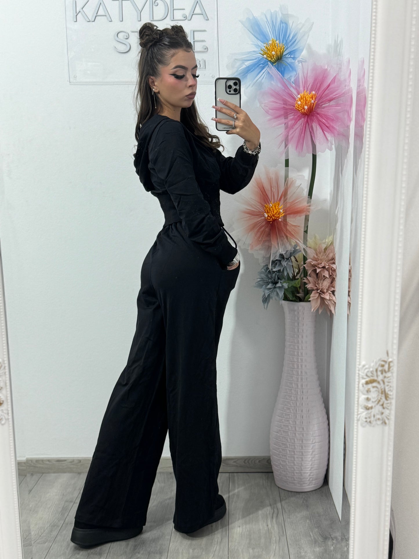 Compleu damă negru Anna