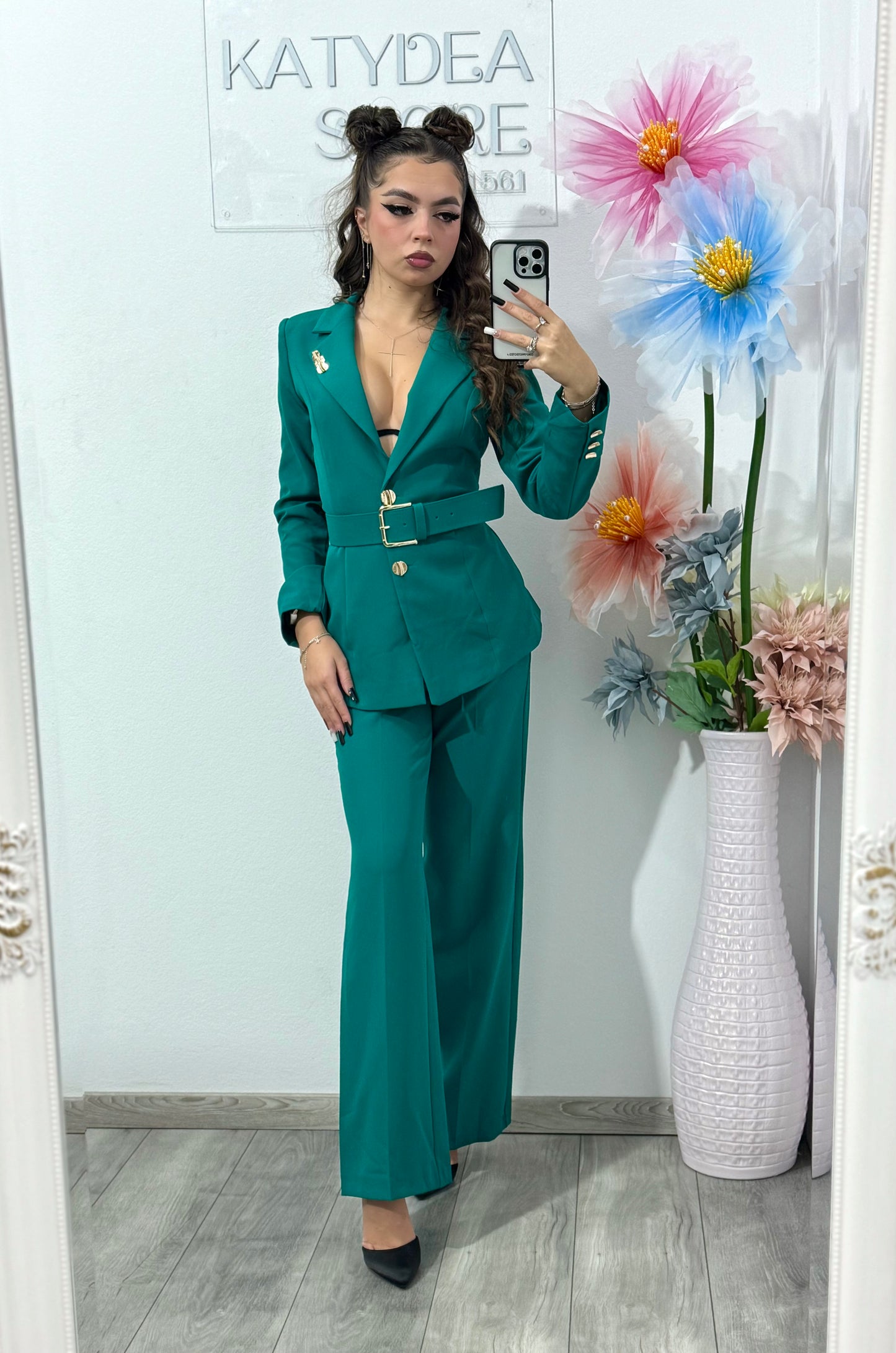 Costum dama verde Delia