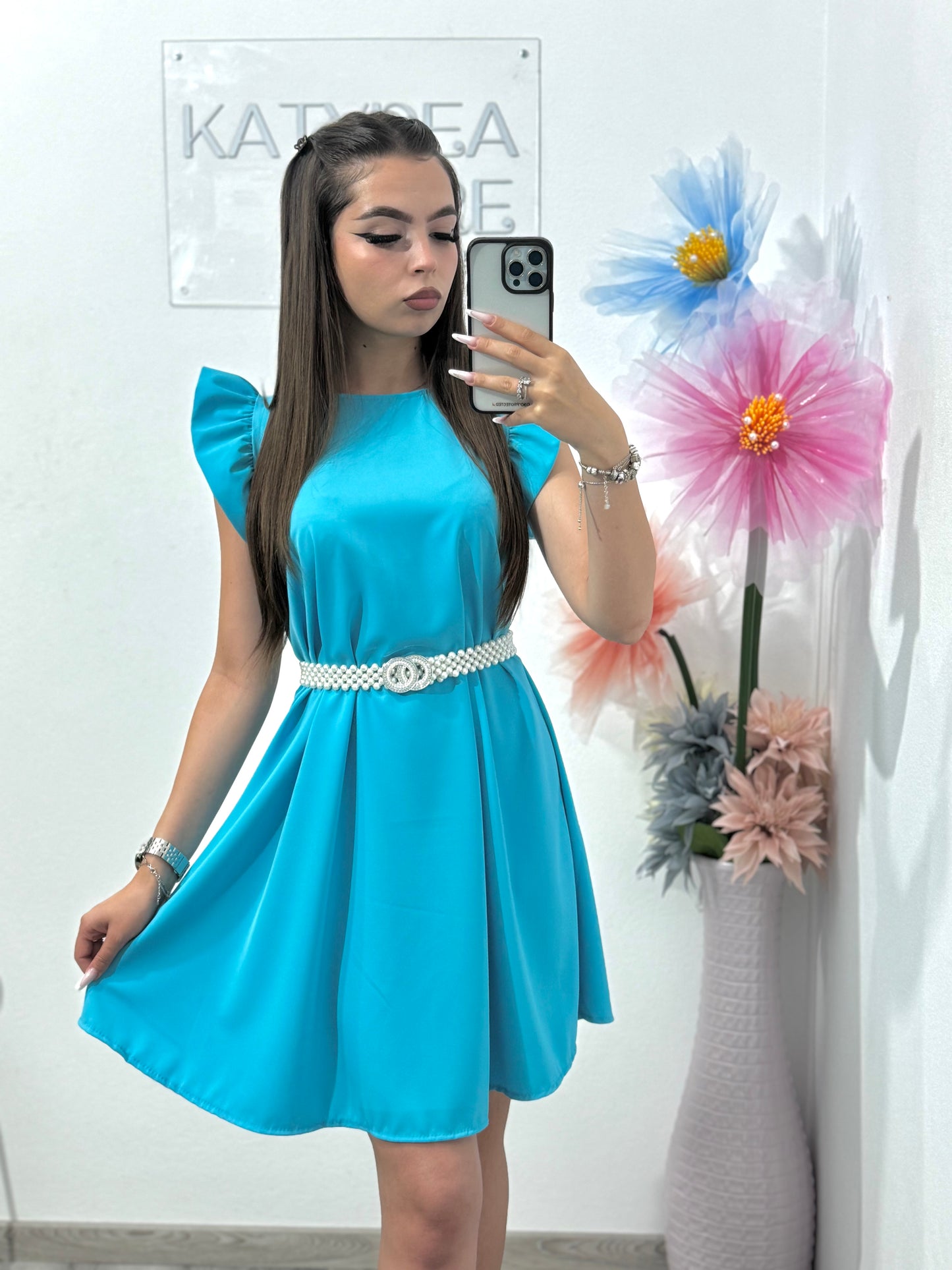 Rochie tip A diverse culori Annais