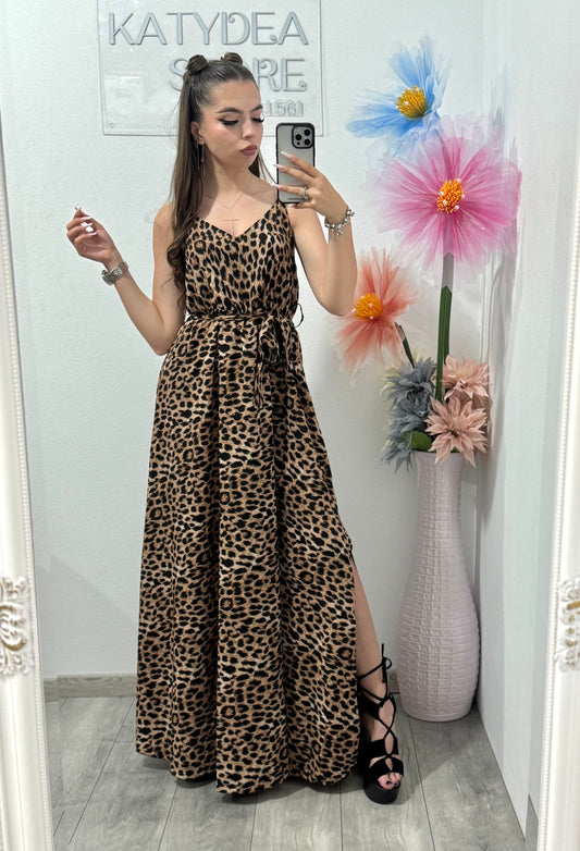 Rochie lungă cu imprimeu Marisse