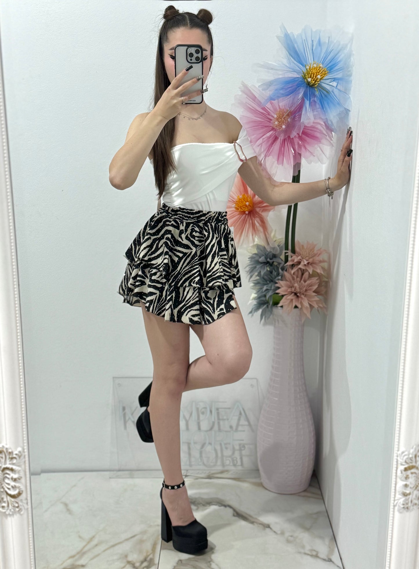 Fustă Pantalon Zebra Valeria