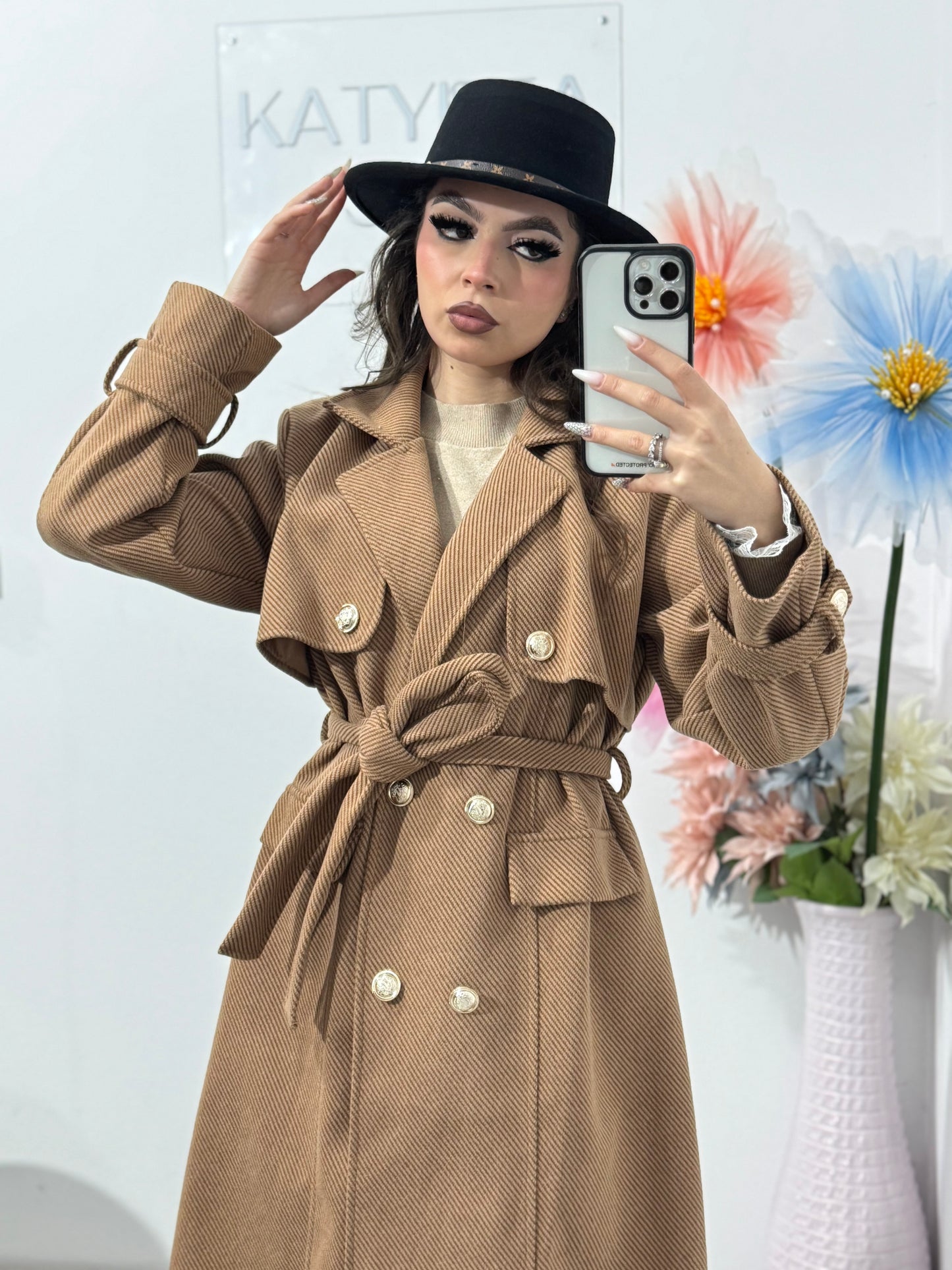 Palton maro ELEGANCE