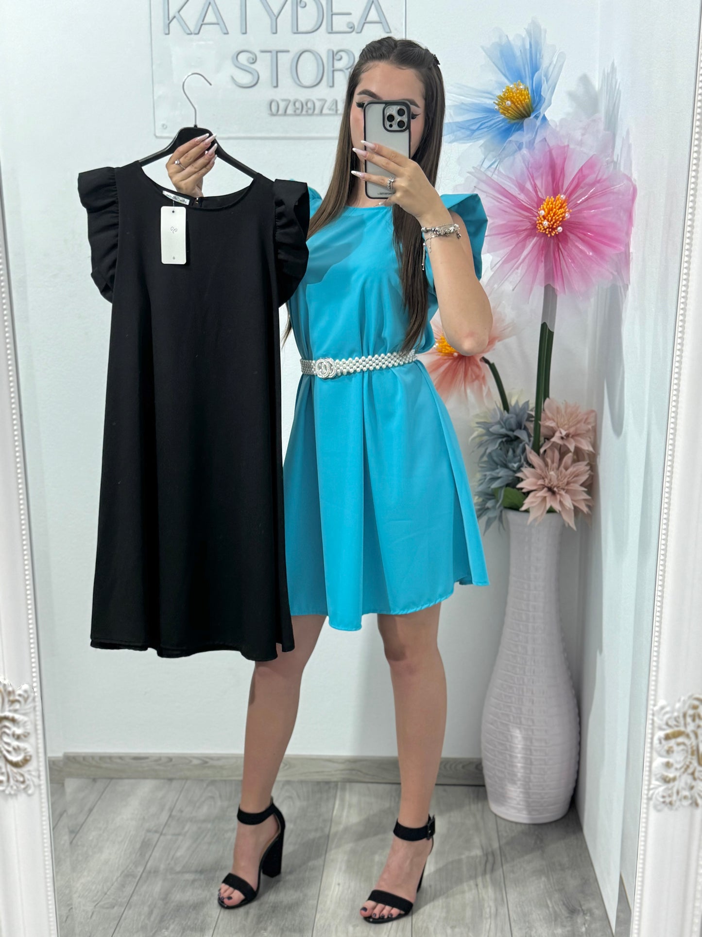 Rochie tip A diverse culori Annais
