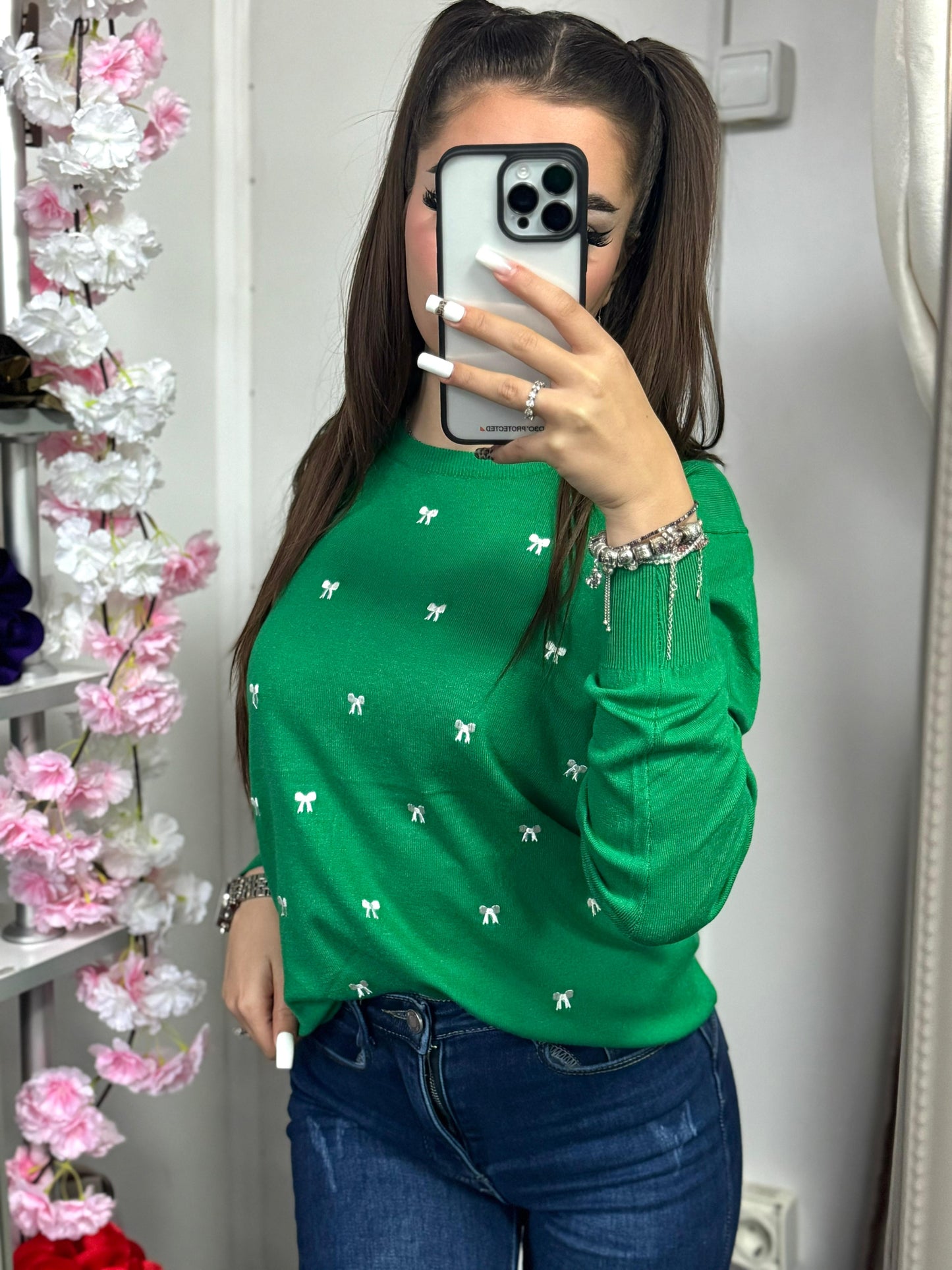 Bluza cu fundite