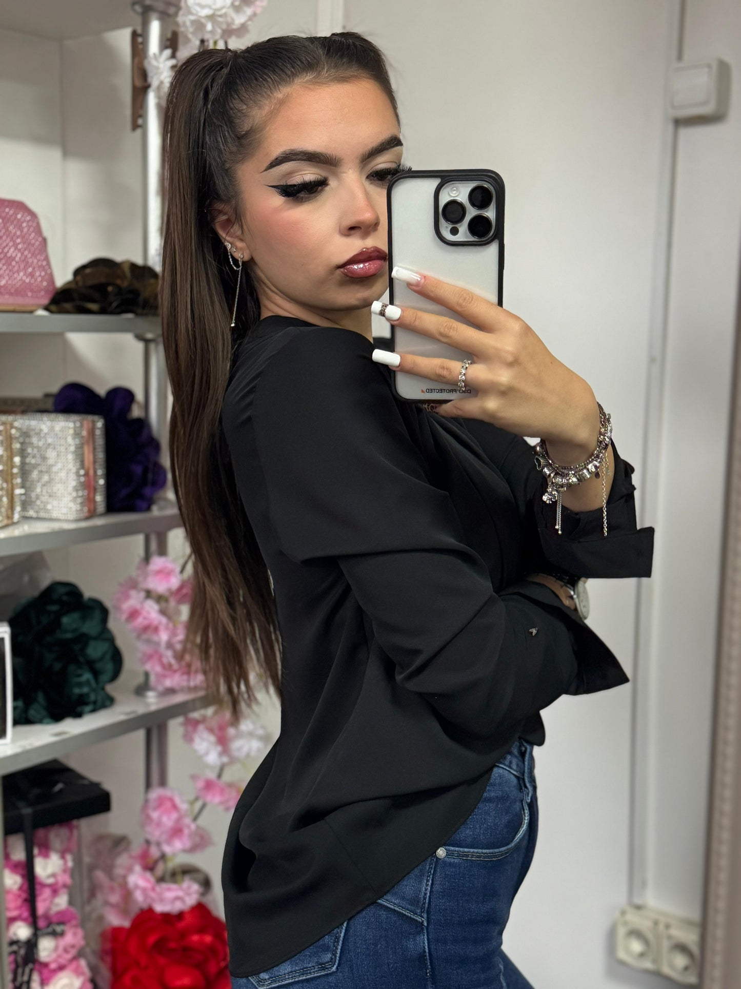 Camasa Vivian neagra