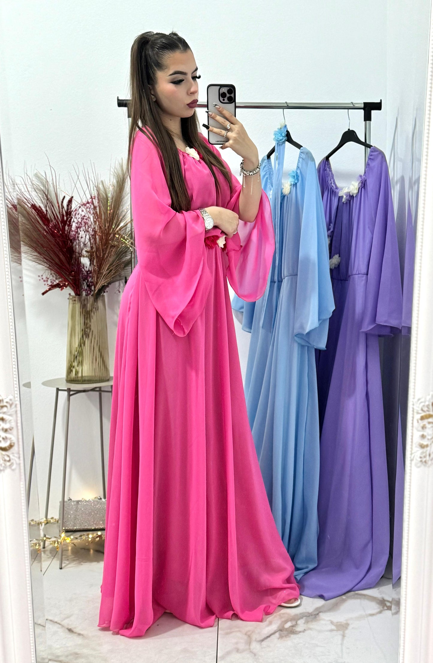 Rochie lunga eleganta din dantela Anabelle
