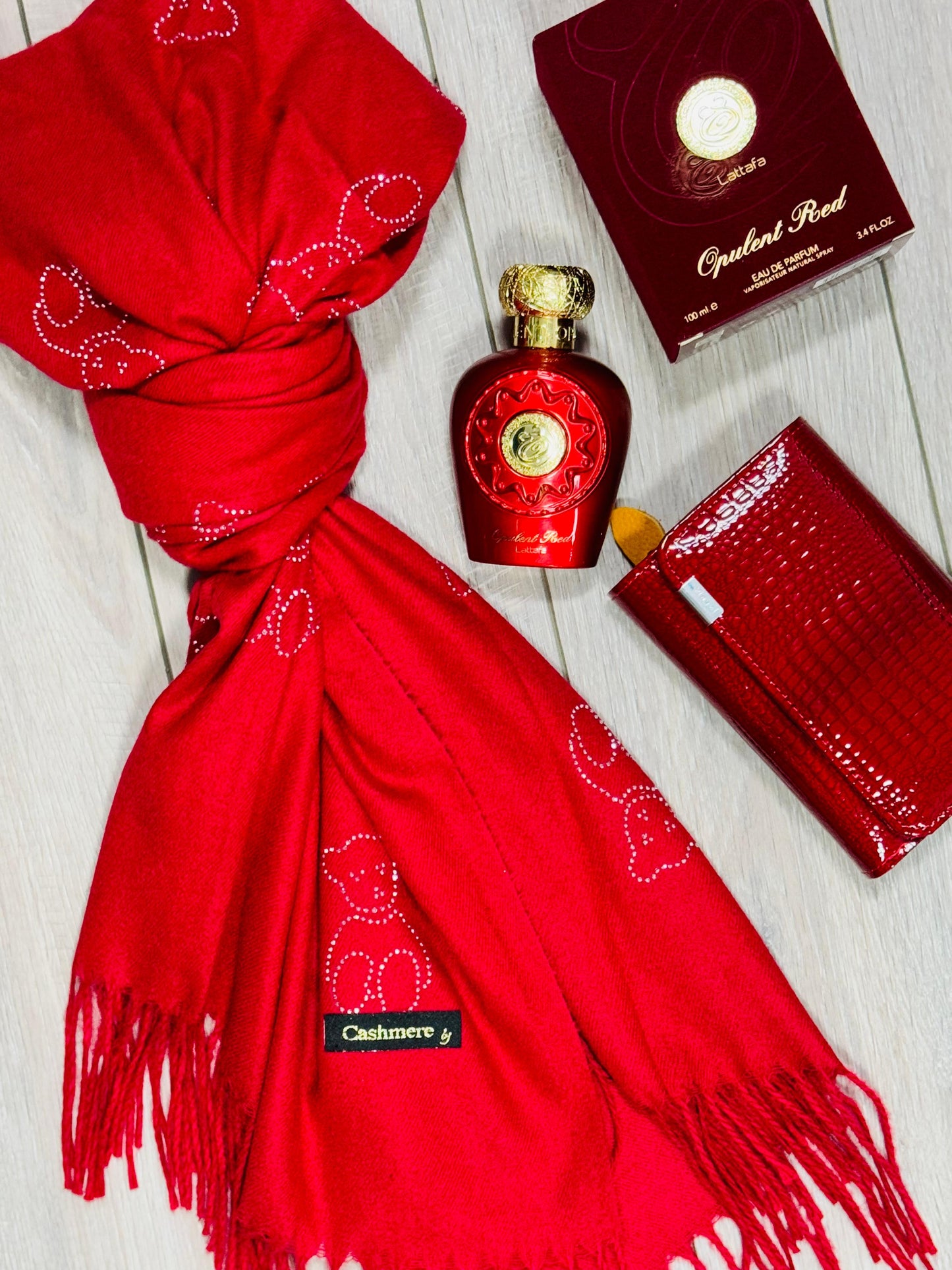 Set cadou dama Opulent Red