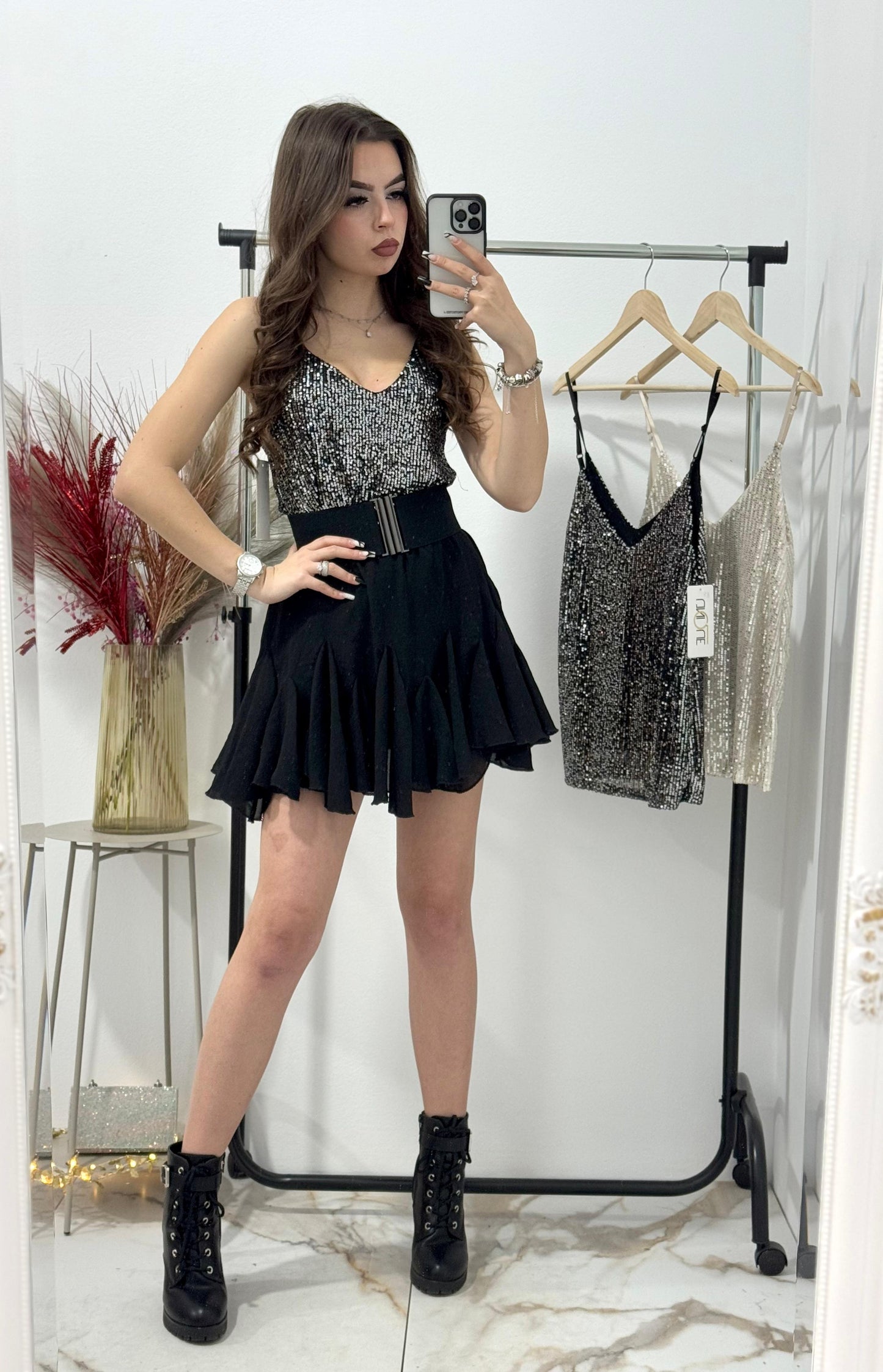 Maieu elegant cu paiete