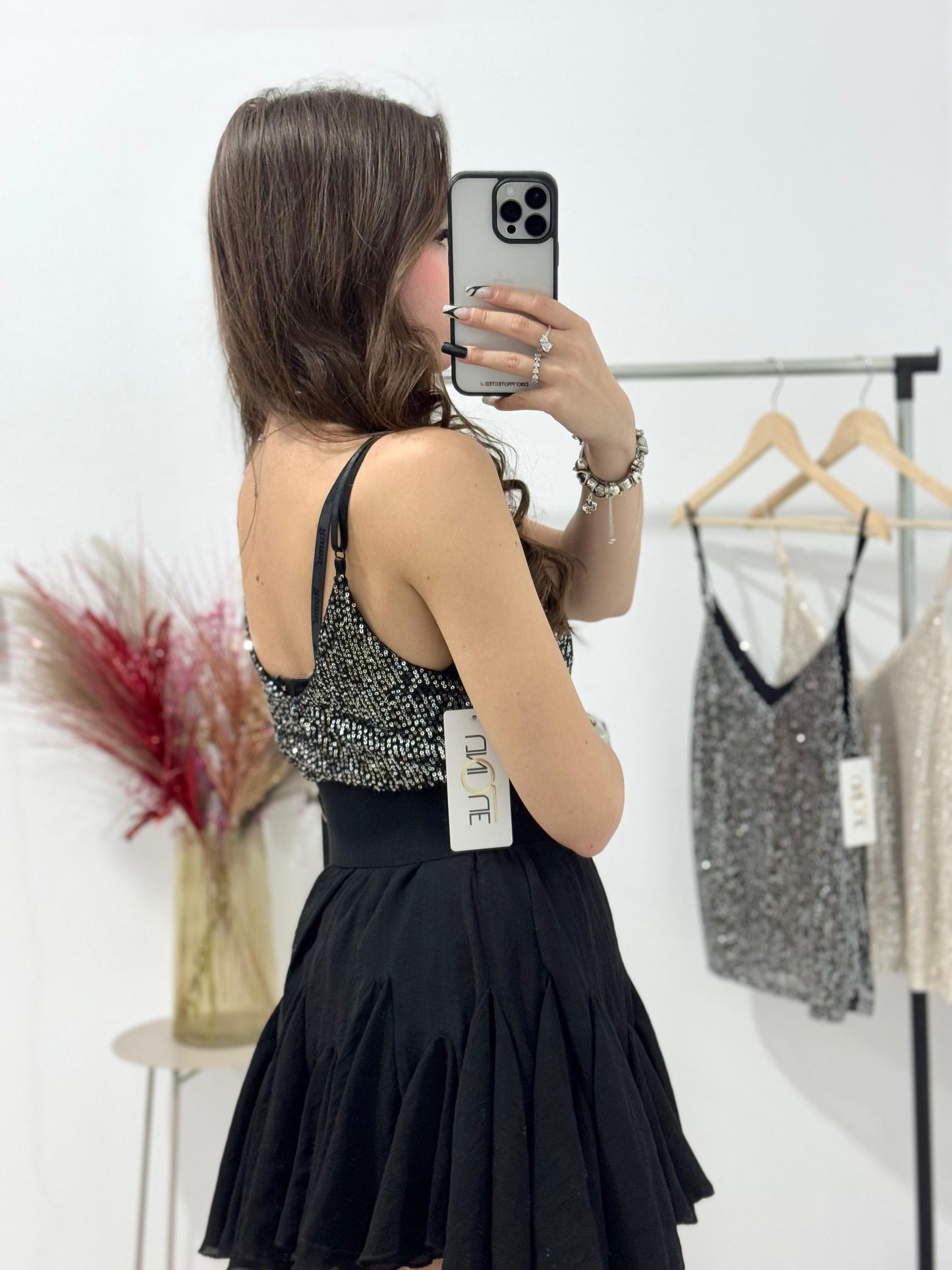 Maieu elegant cu paiete