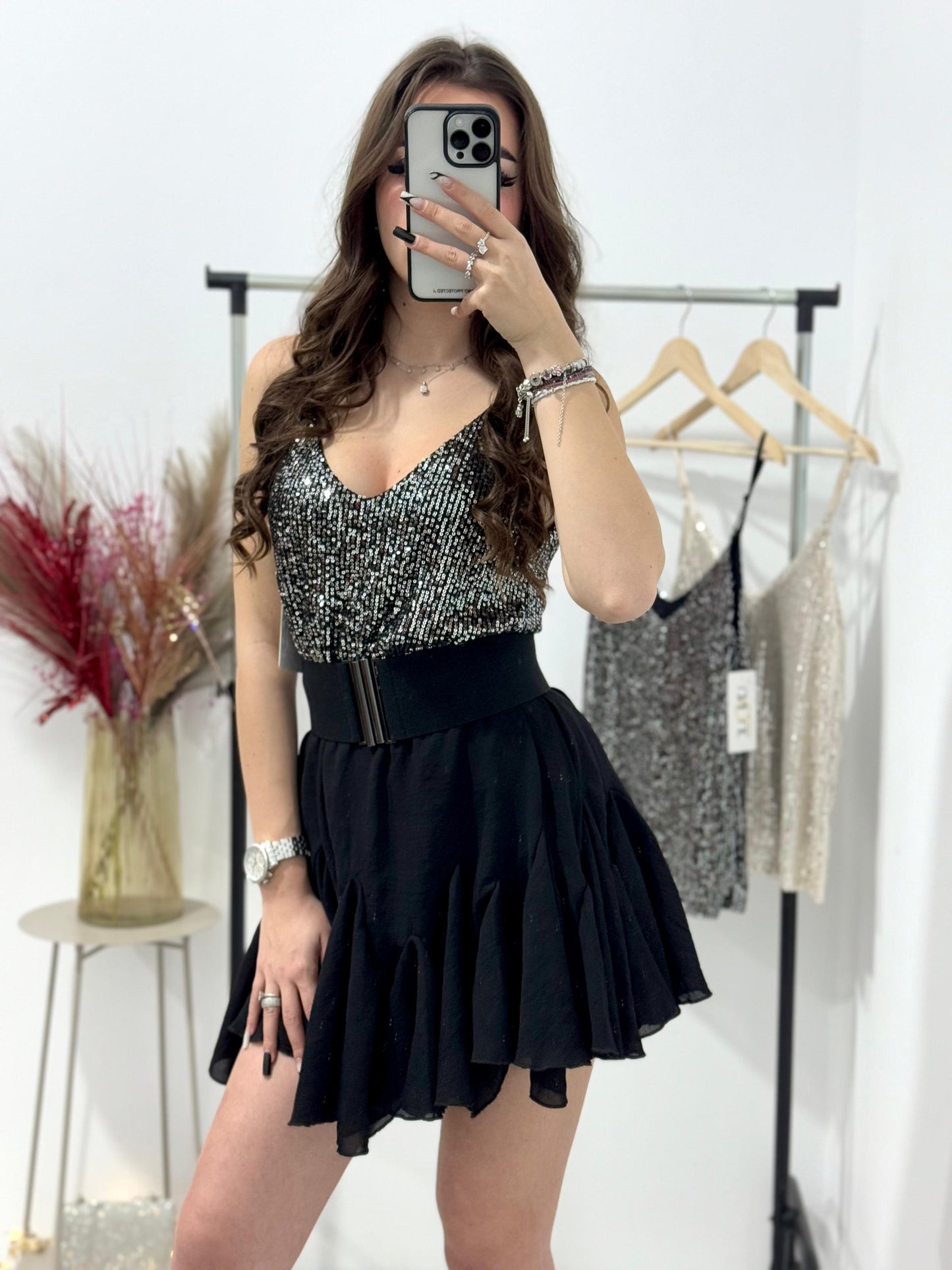 Maieu elegant cu paiete