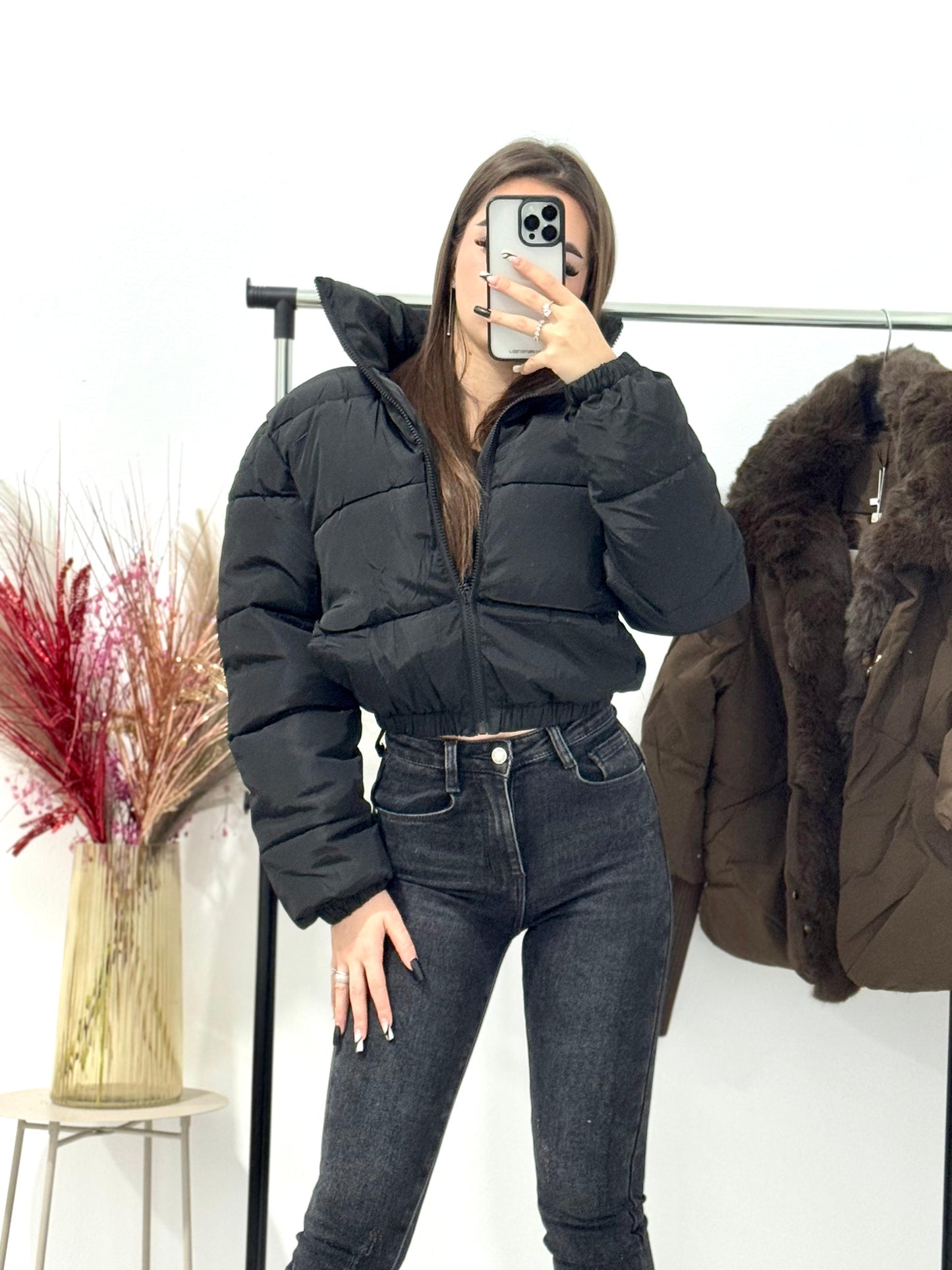 Geaca neagra Xenia