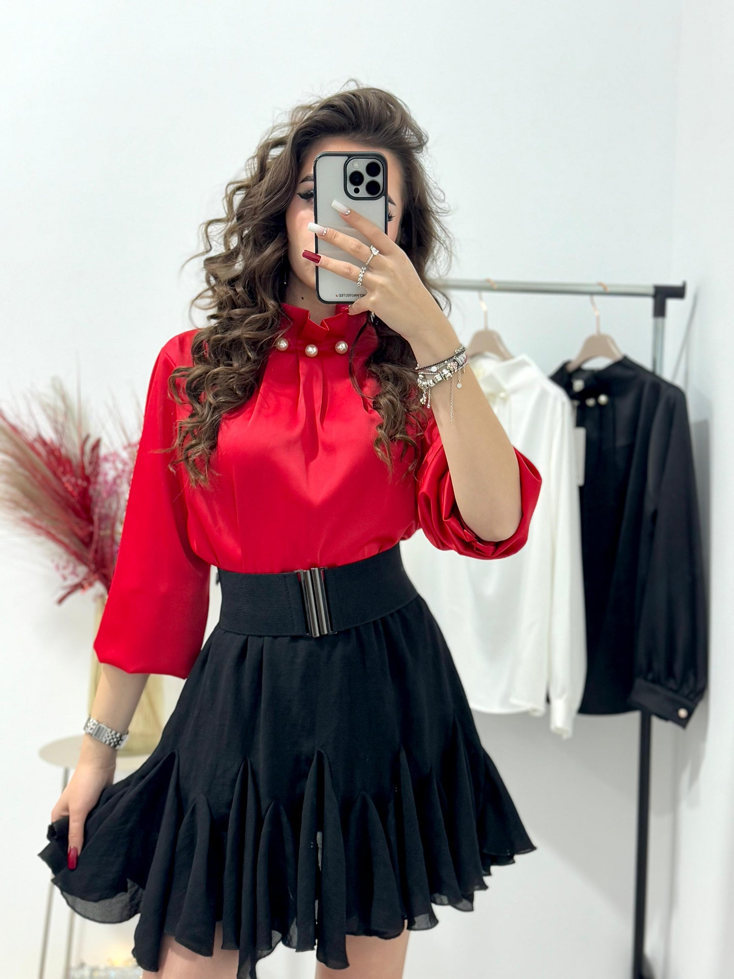 Bluza Sabrina din satin