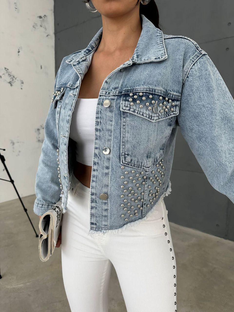 Geaca scurta din denim Monique