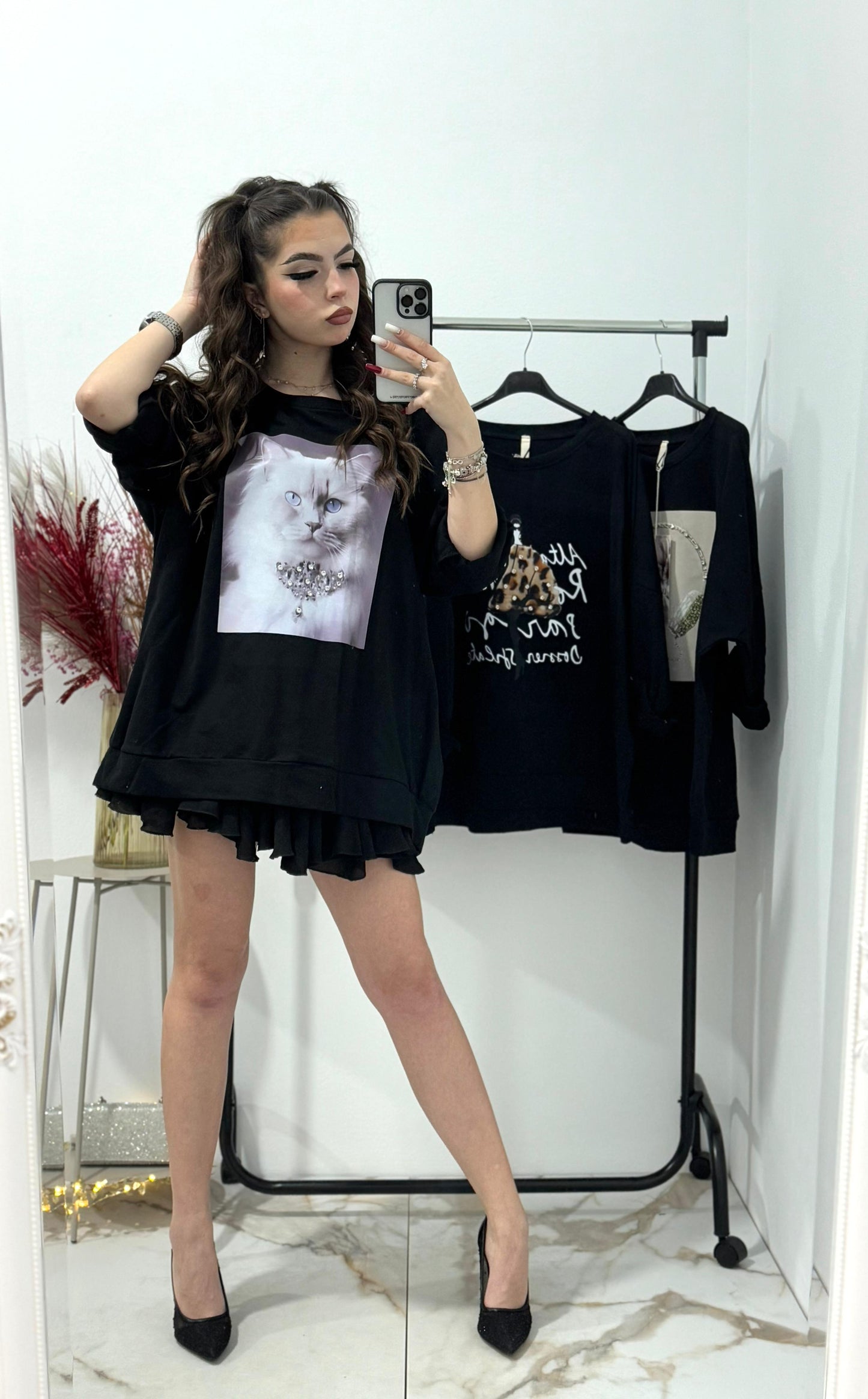 Bluza neagra Candy
