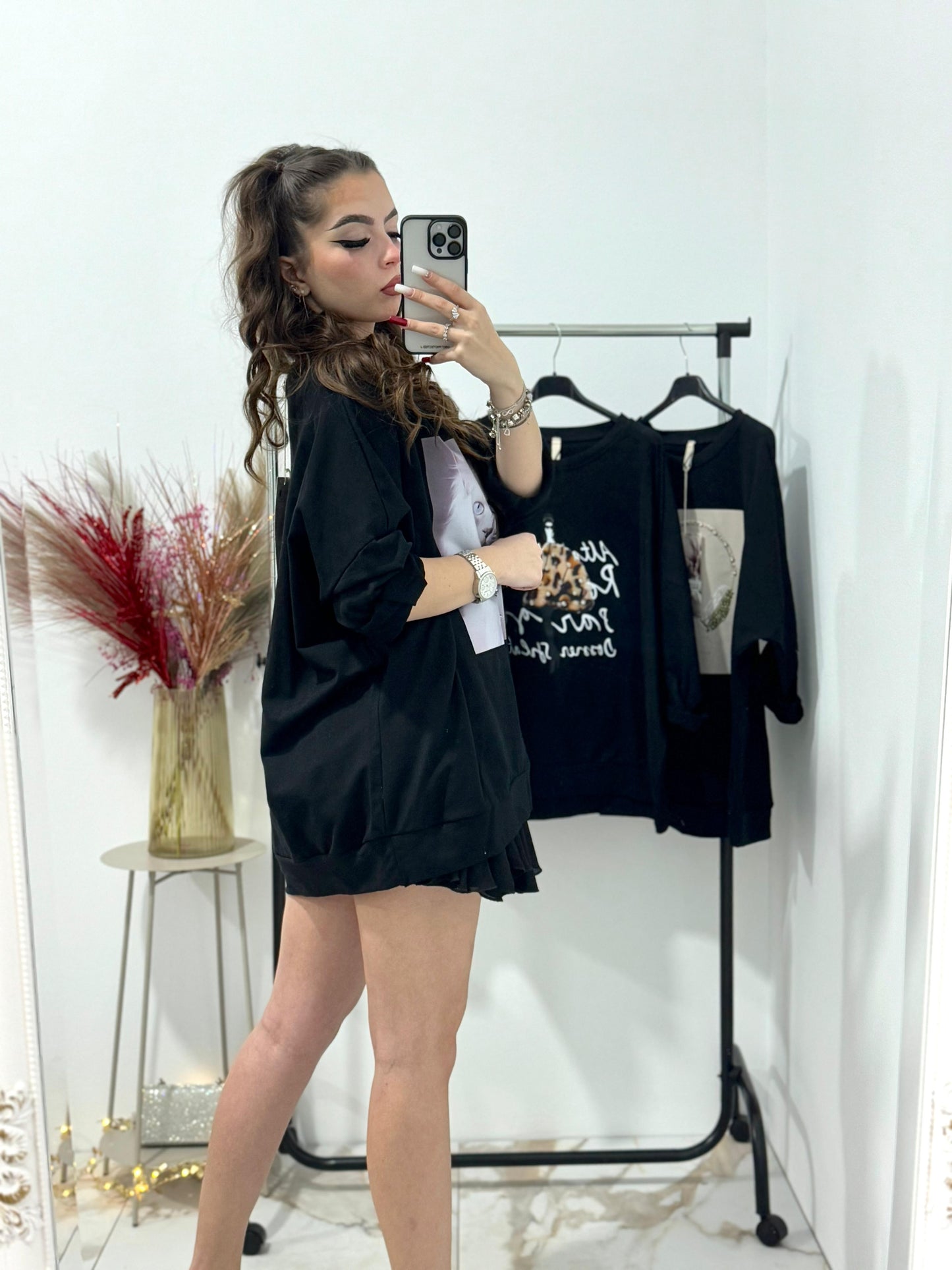 Bluza neagra Candy