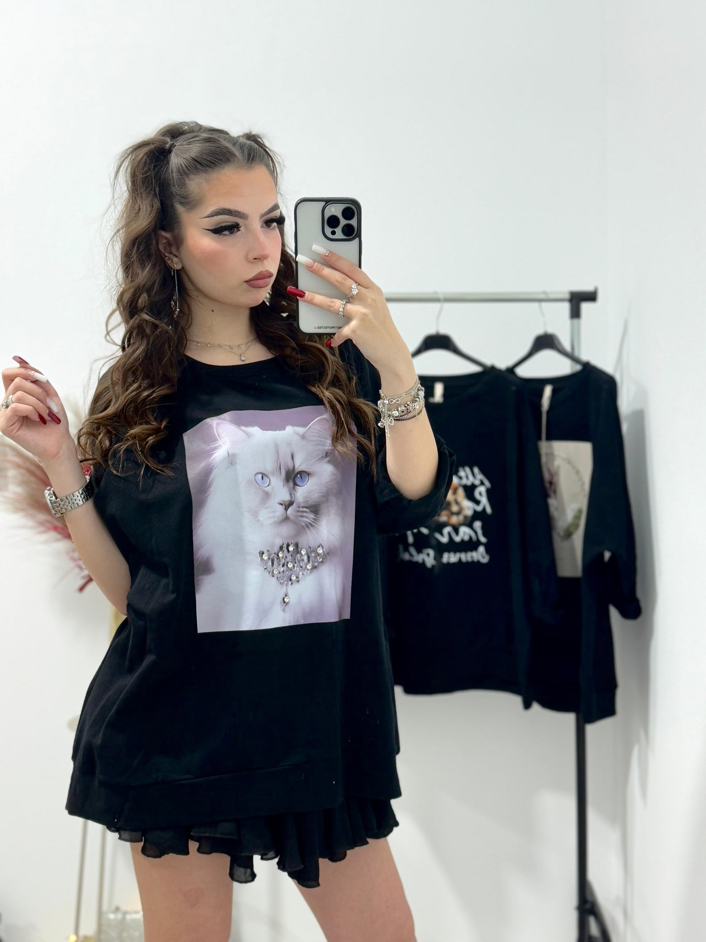 Bluza neagra Candy