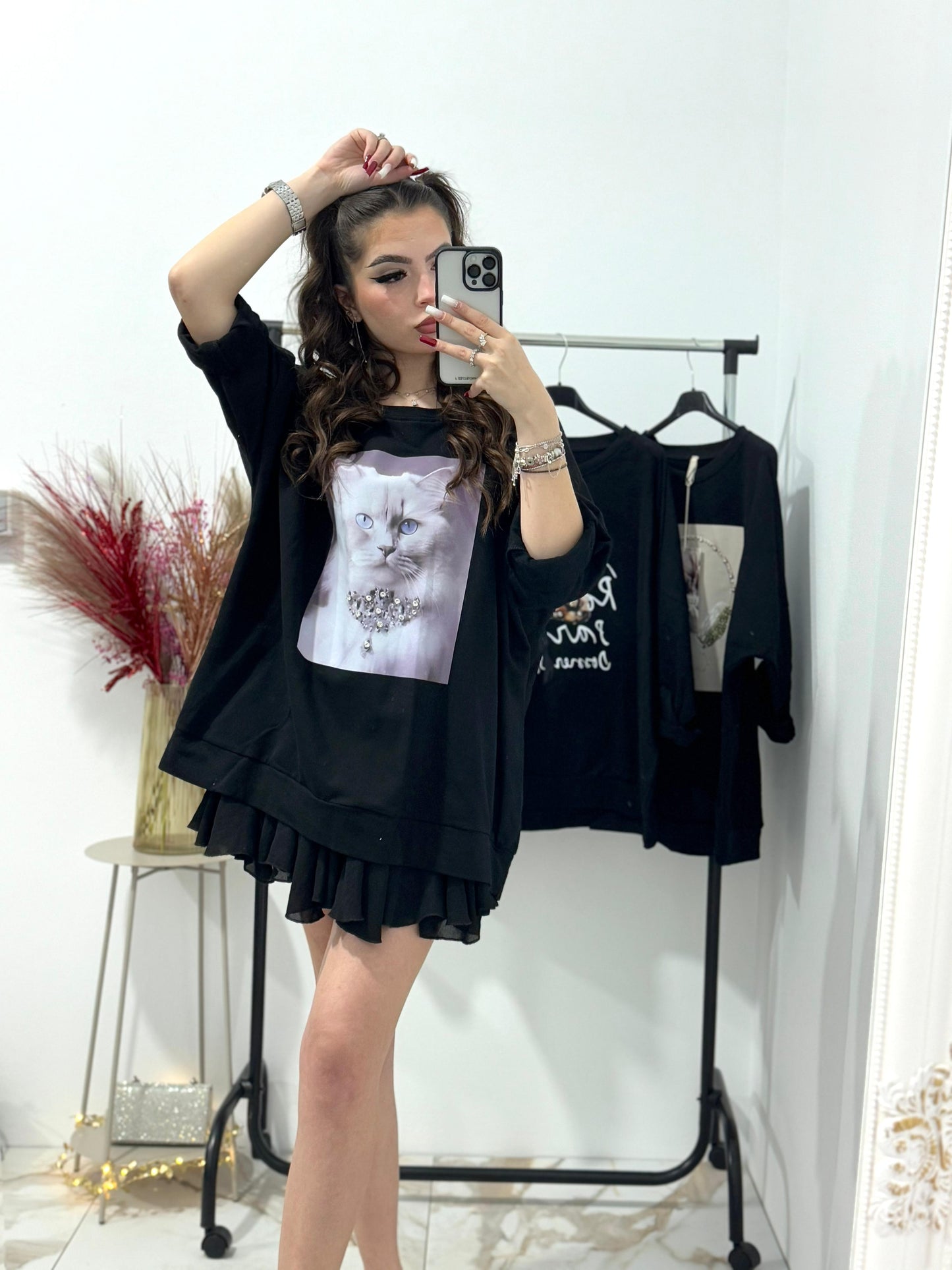 Bluza neagra Candy