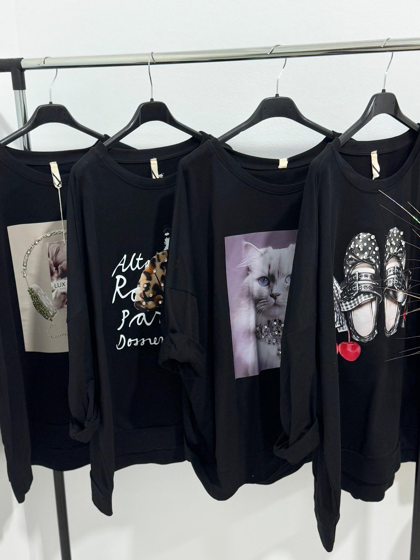 Bluza neagra Candy