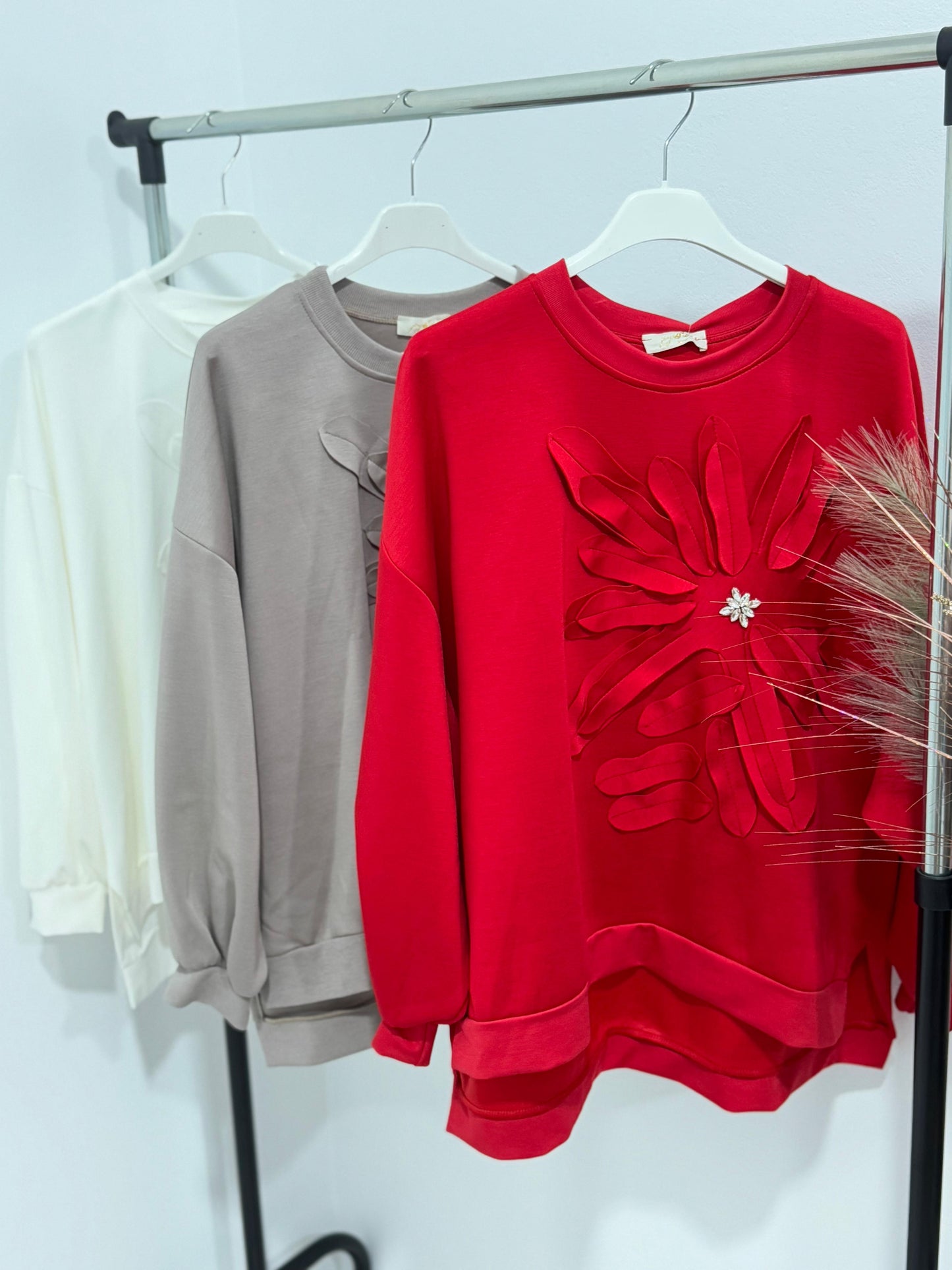 Bluza cu floare Anisia