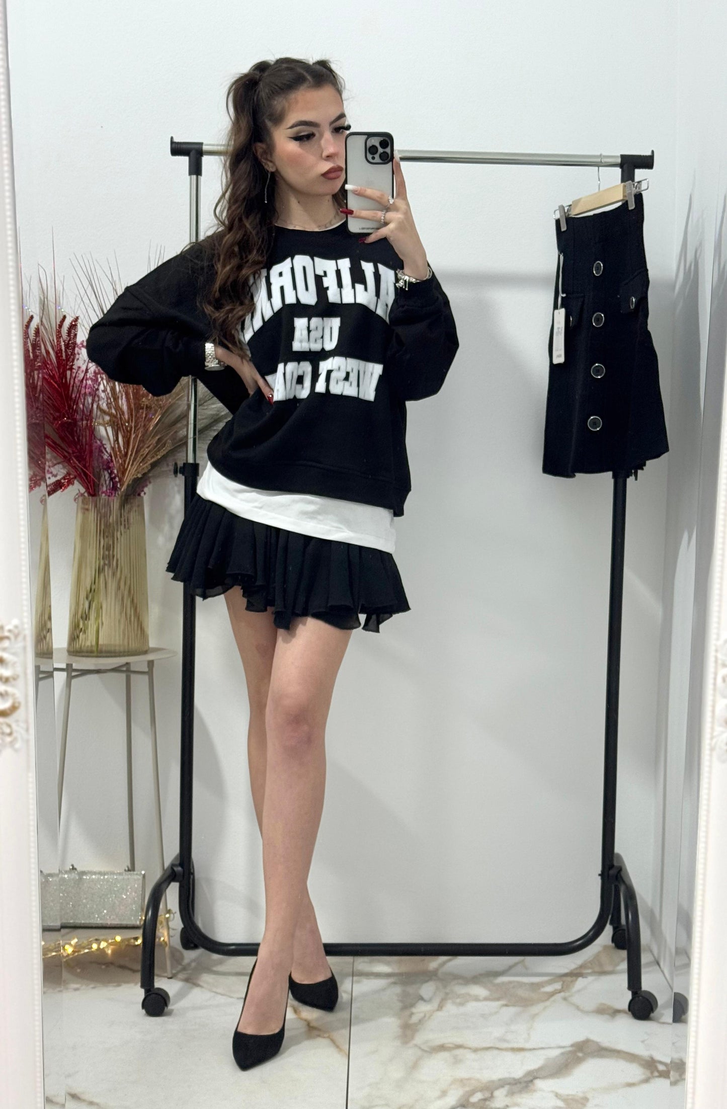 Bluza neagra California